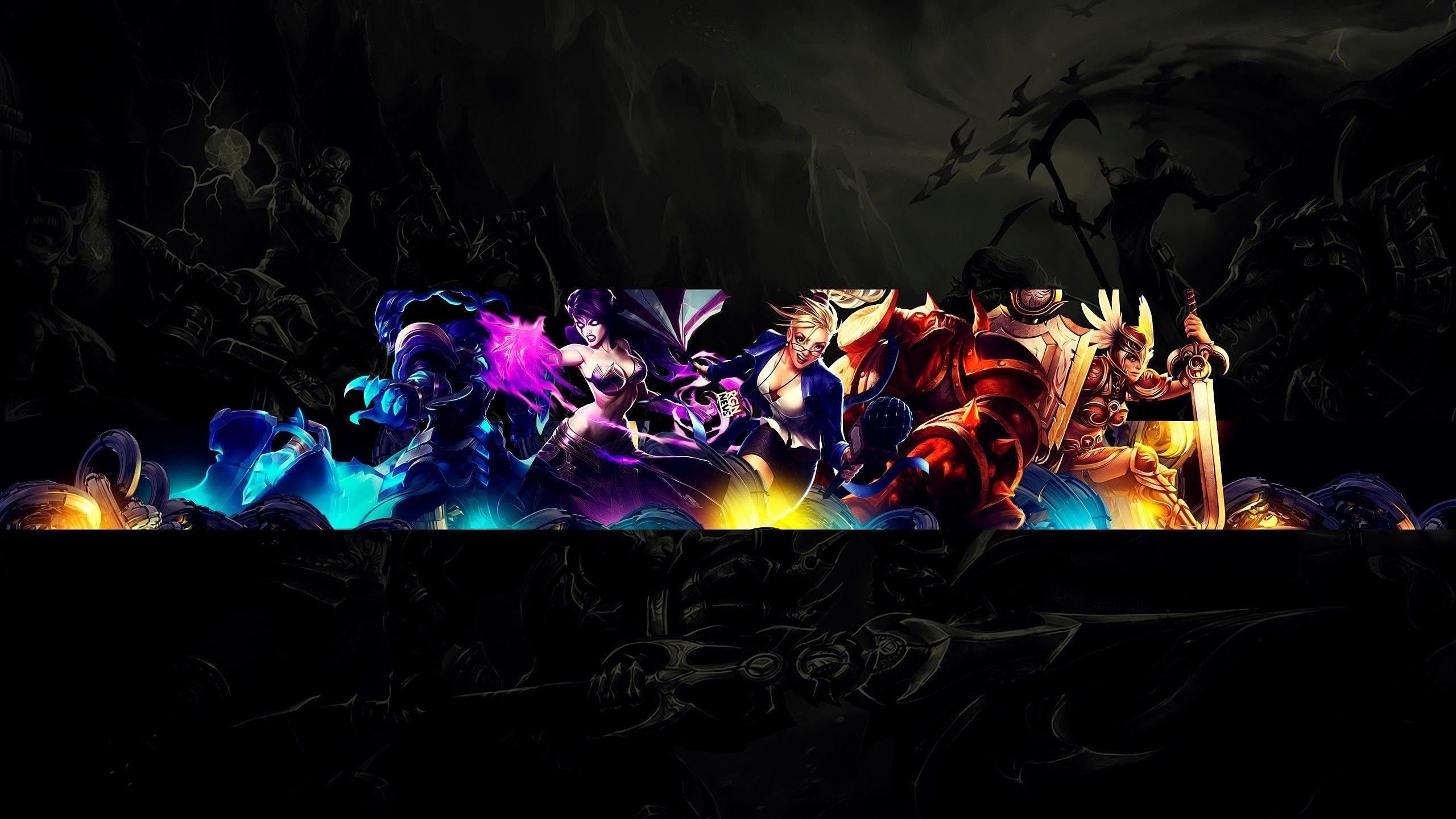 2560x1440 Anime Youtube Banners Wallpaper