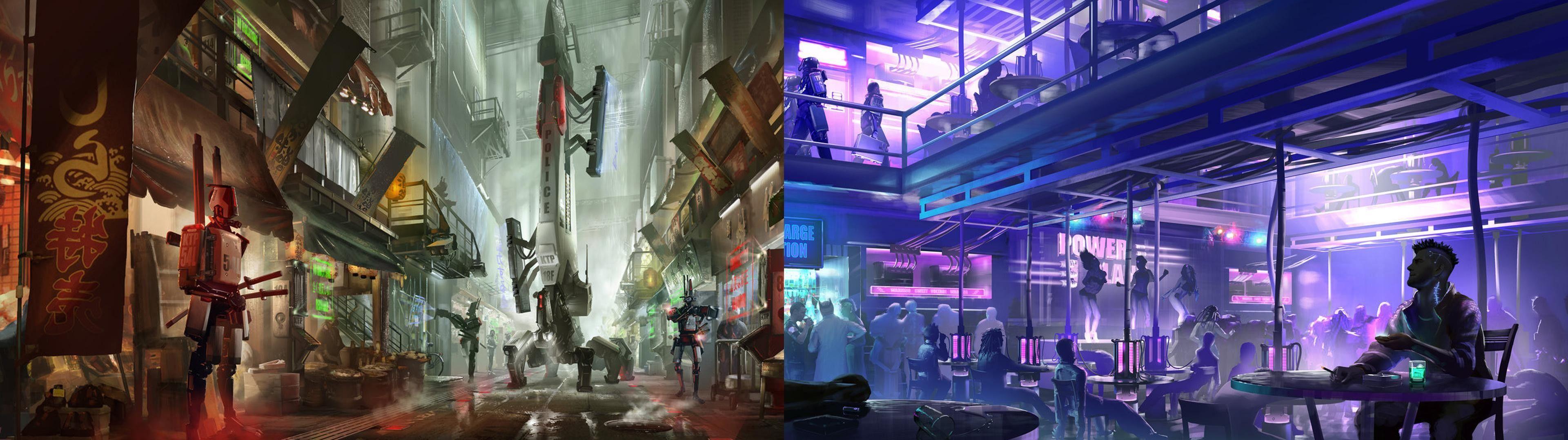 3840x1080 Cyberpunk Wallpaper