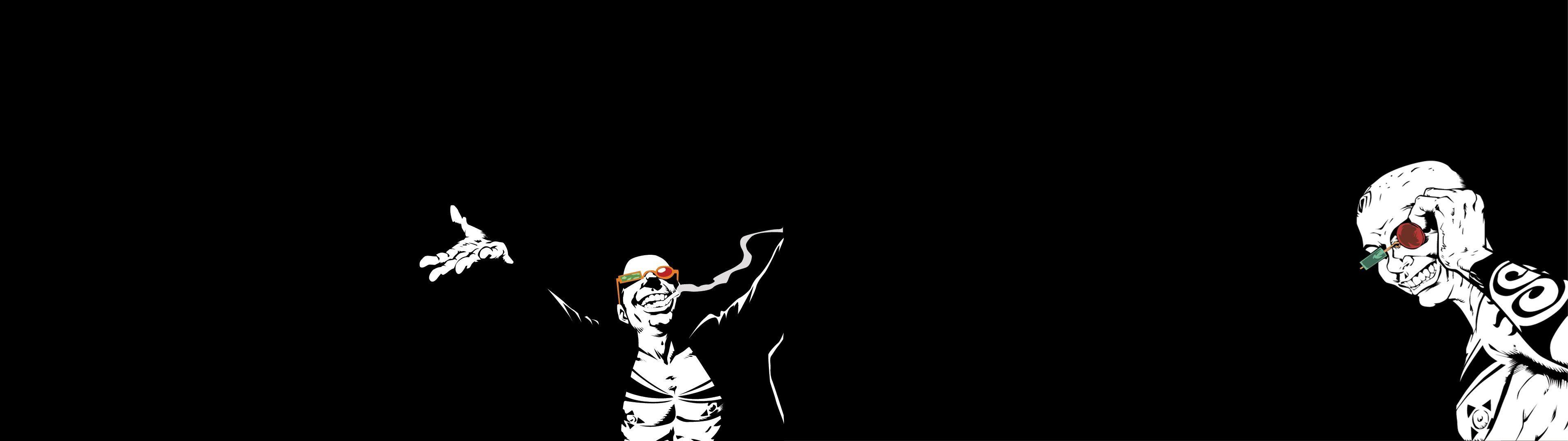 3840x1080 TRANSMETROPOLITAN Cyberpunk Sci Fi Superhero Dc Comics Wallpaperx1080