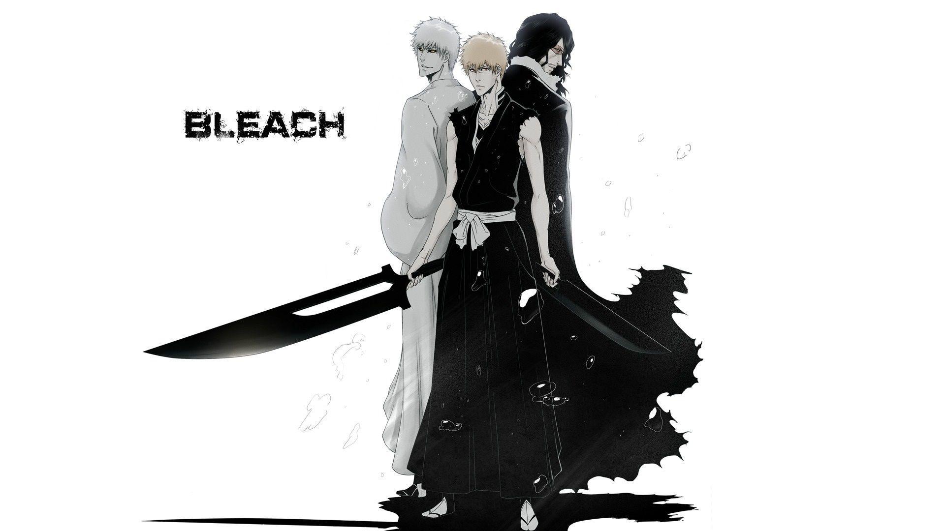 Bleach Black and White Wallpapers - Top Free Bleach Black and White Backgrounds - WallpaperAccess