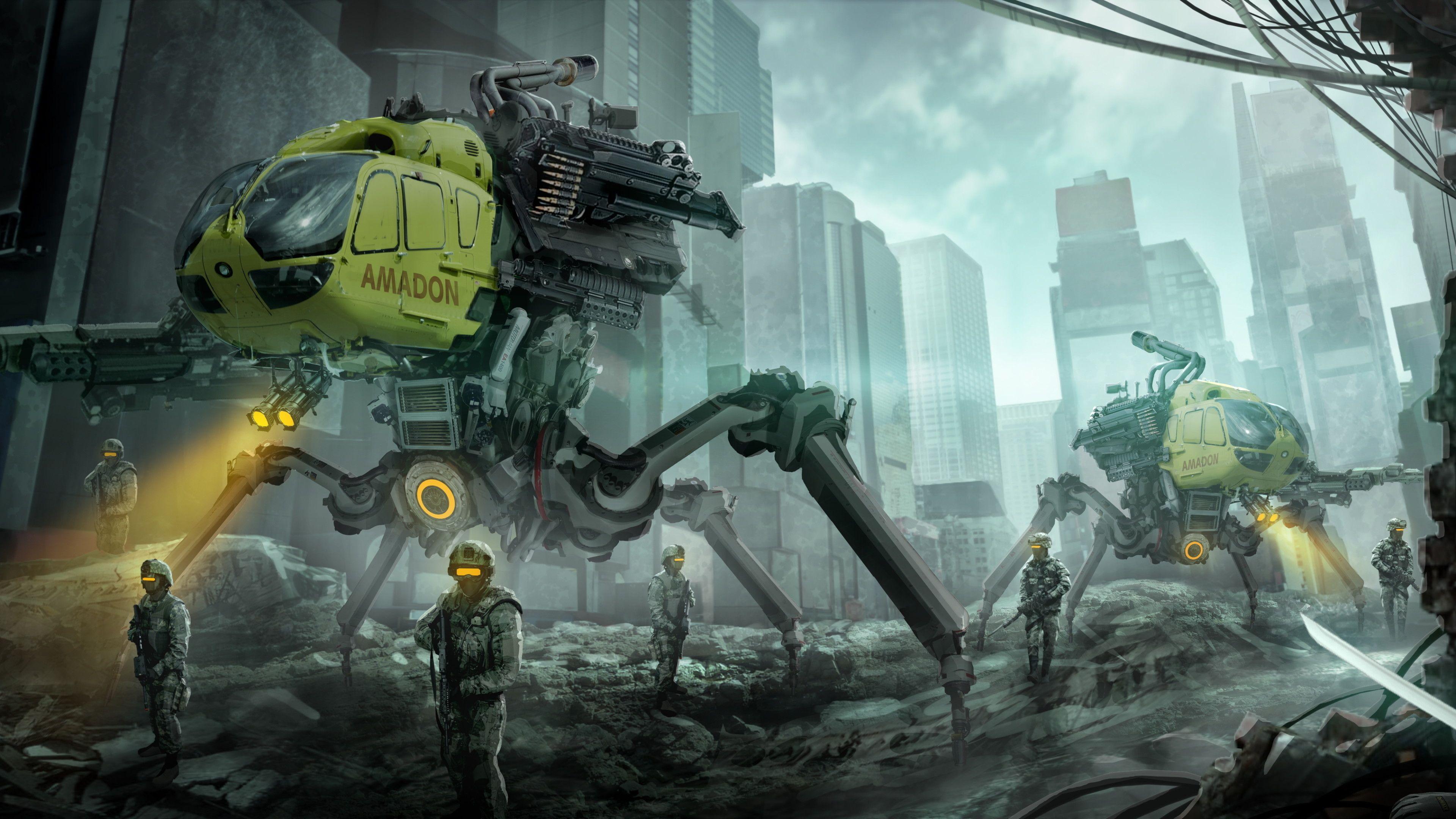 3840x2160 4K Sci Fi