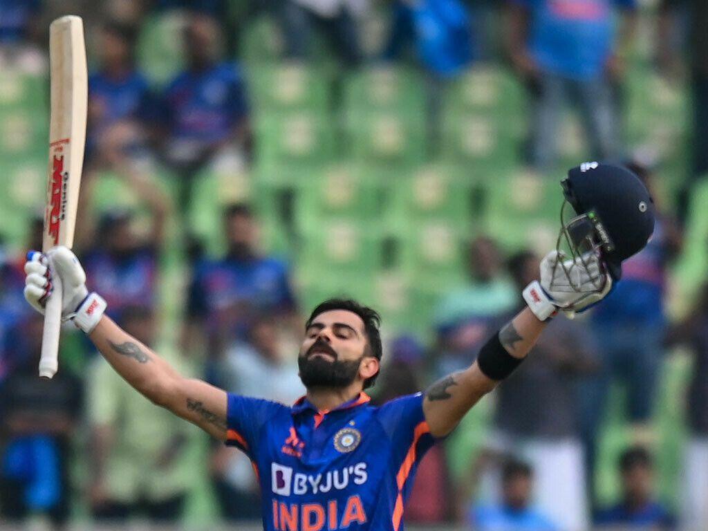 1024x768 King is back': cricketers hail Kohli masterclass