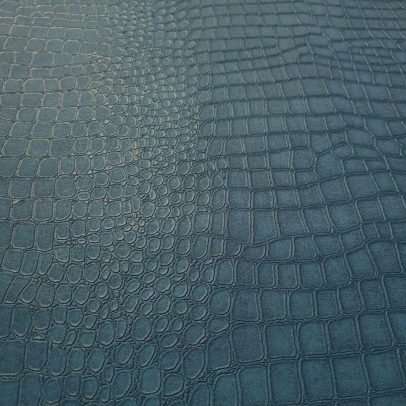 1600x1600 WM10821501 Alligator Animal skin print blue green Crocodile Wallpaper