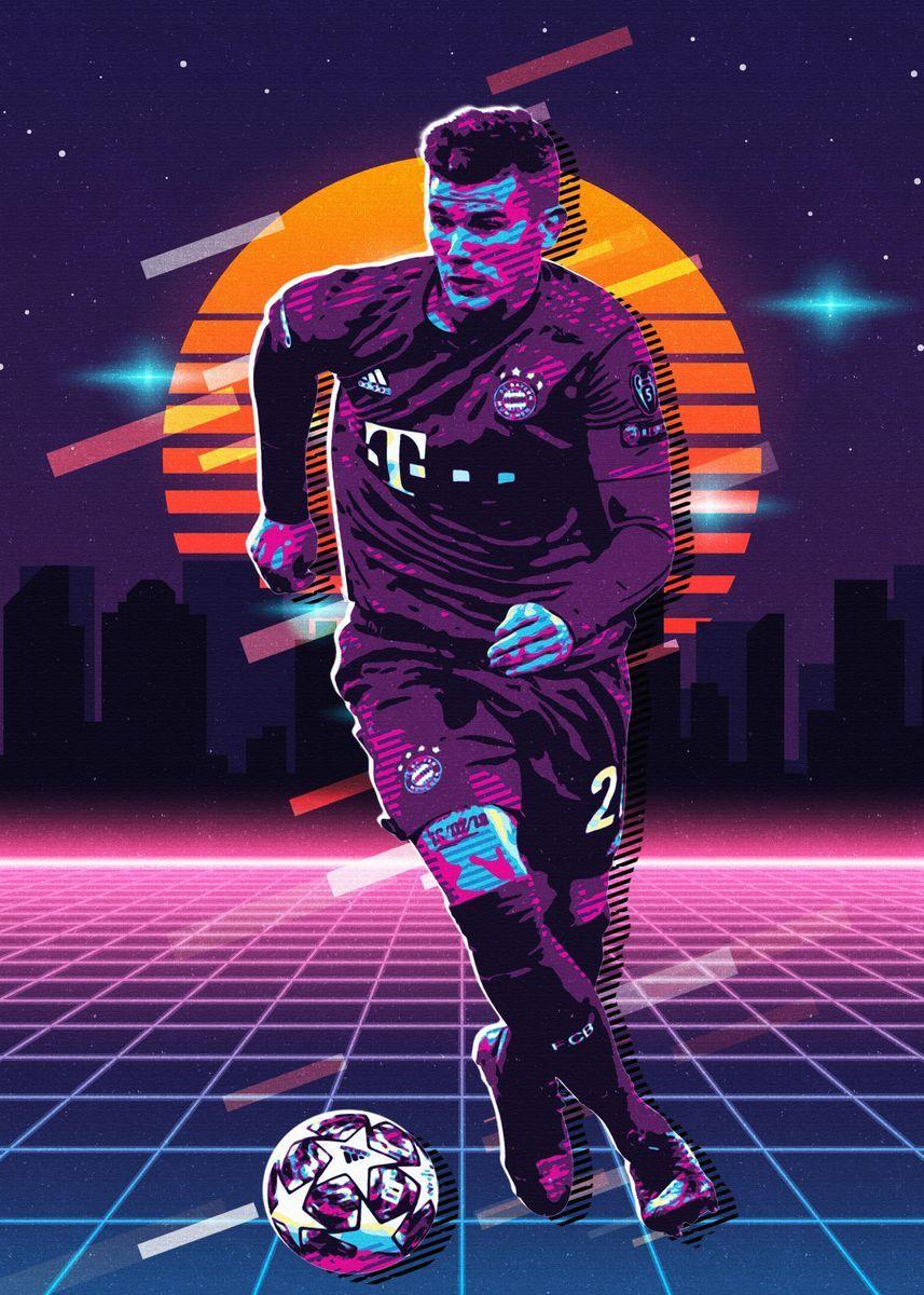 857x1200 Lucas Hernandez 80s' Poster by Paul C. Lane