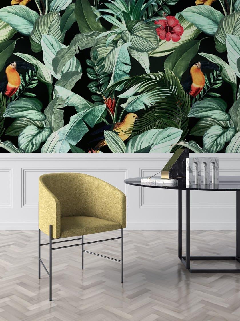 840x1119 BEEXPLOIT Washable Tropical vinyl wallpaper By beWall. design Margherita Fanti