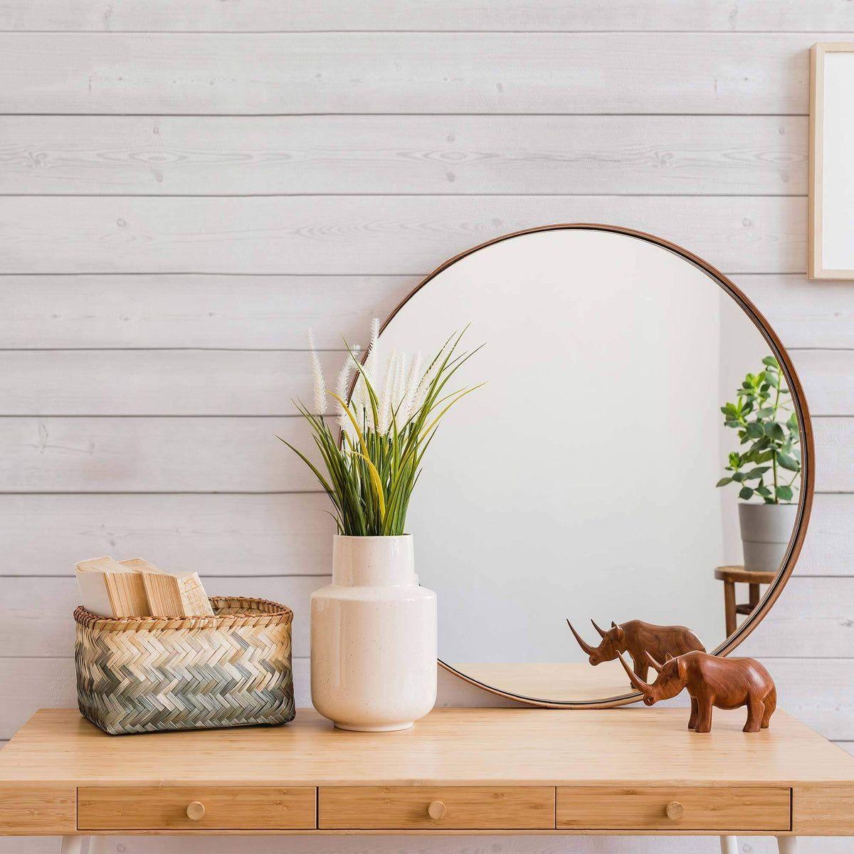 1200x1200 Black and White Shiplap Peel and Stick Wallpaper