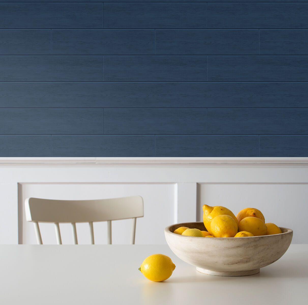 1211x1200 NextWall Farmhouse Shiplap Peel & Stick Wallpaper