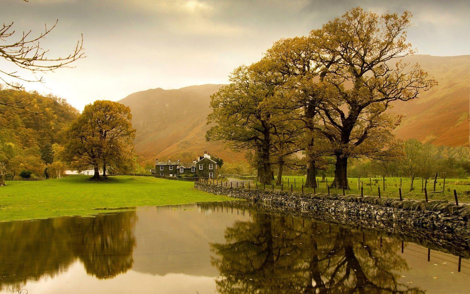 1600x1000 Critter Sitter's Blog: Beautiful Country Scenes. Countryside wallpaper, Country landscaping, Country background