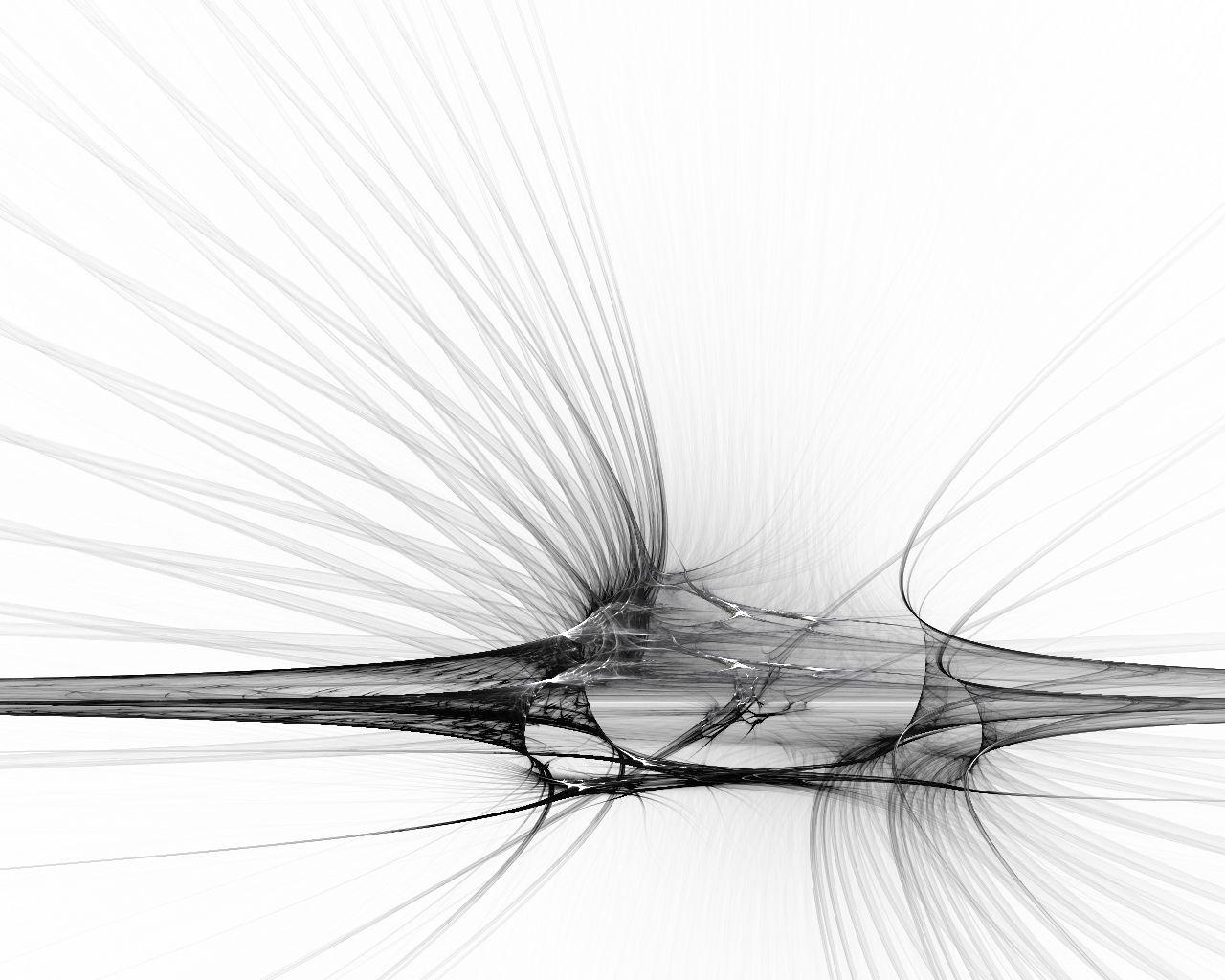 1280x1024 Abstract Black And White Wallpaper