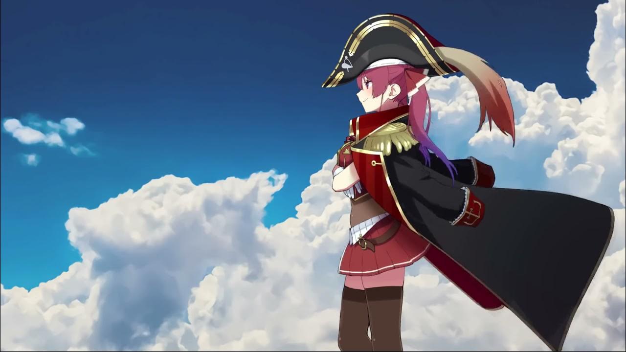 1280x720 Hololive Houshou Marine[ Live Wallpaper ]