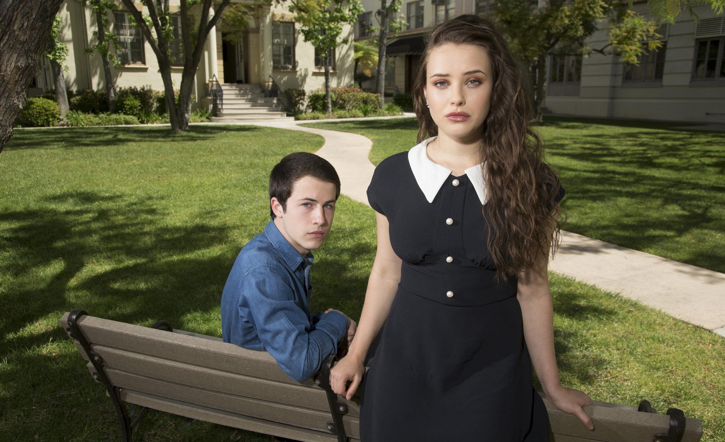 3000x1831 Wallpaper / Hannah Baker, Katherine Langford, Clay Jensen, Dylan Minnette, 13 Reasons Why, 2K free download