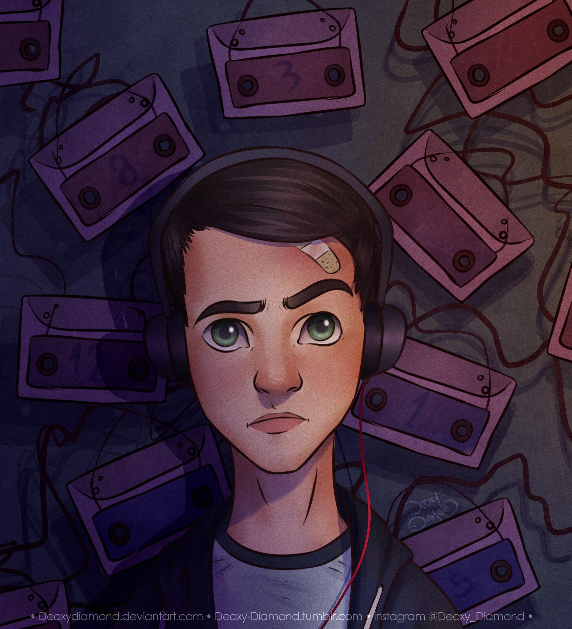 1920x2112 Wallpaper / dylan minnette, 13 reasons why, tv shows, hd, artwork free download
