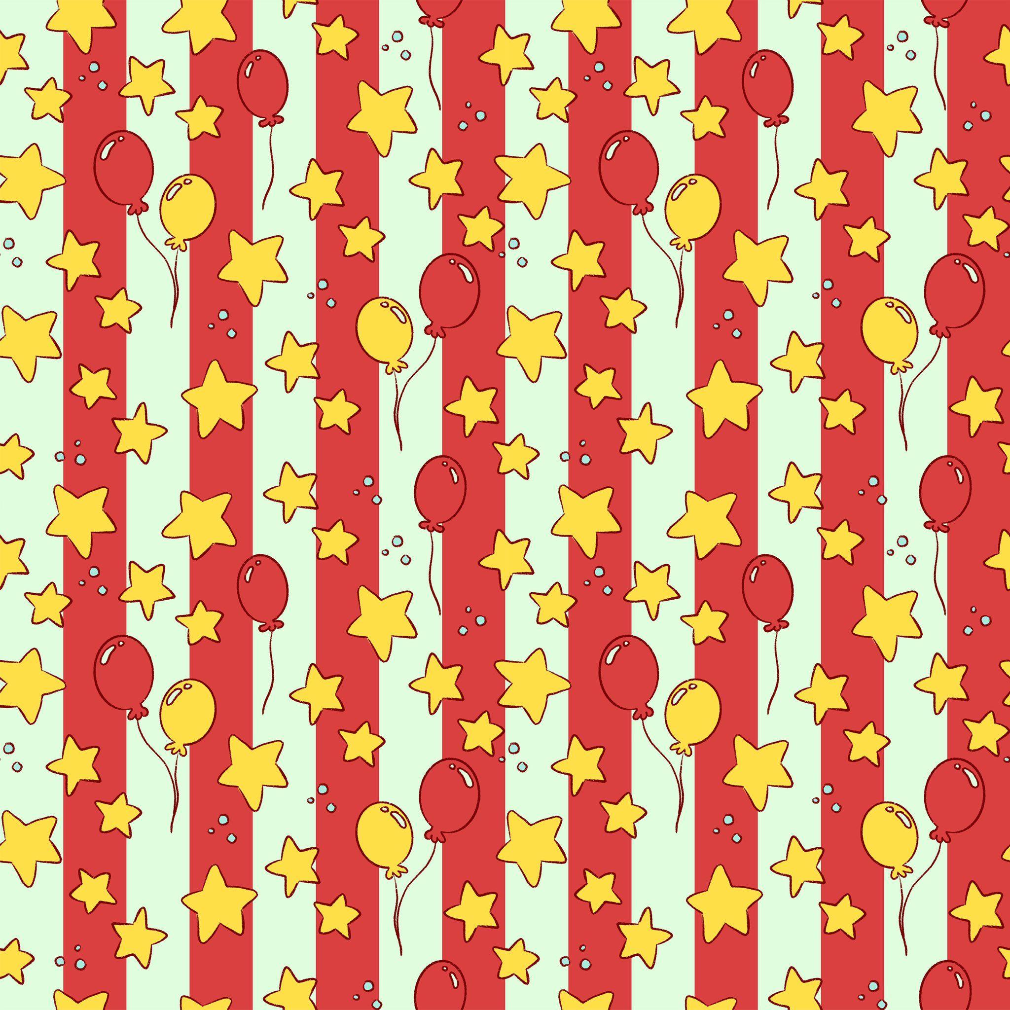 Pastel Clown Fabric Wallpaper and Home Decor  Spoonflower