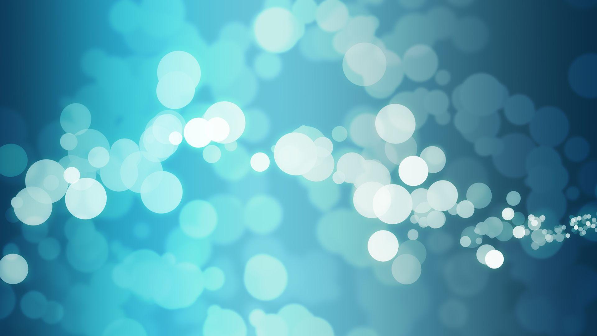 1920x1080 Blue Bokeh Background 4907 HD wallpaper