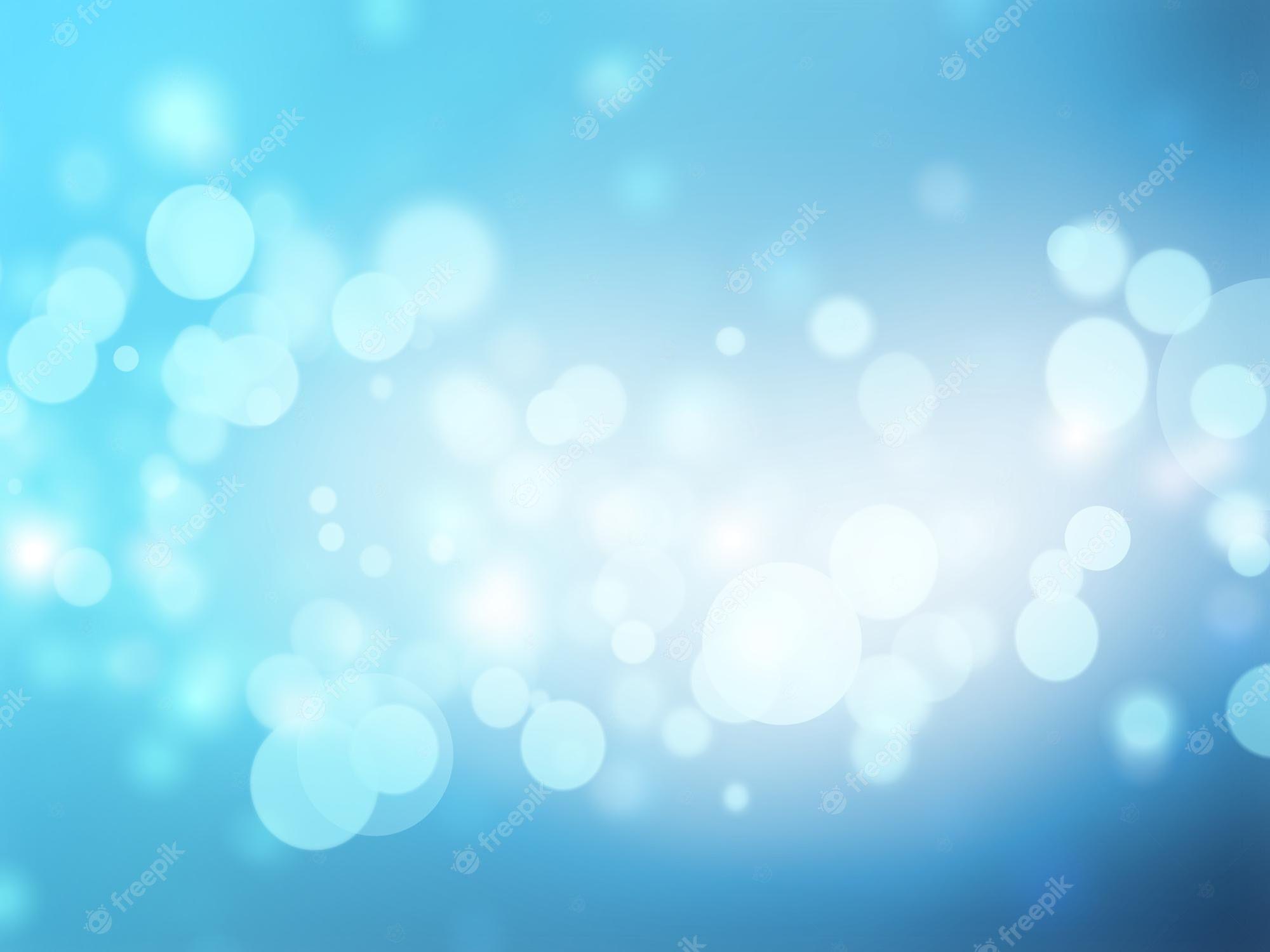 2000x1500 Blue Bokeh Background Picture