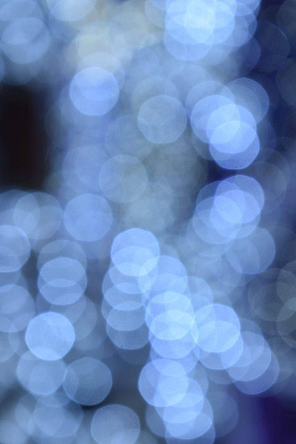 1000x1500 Blue Bokeh Picture. Download Free Image