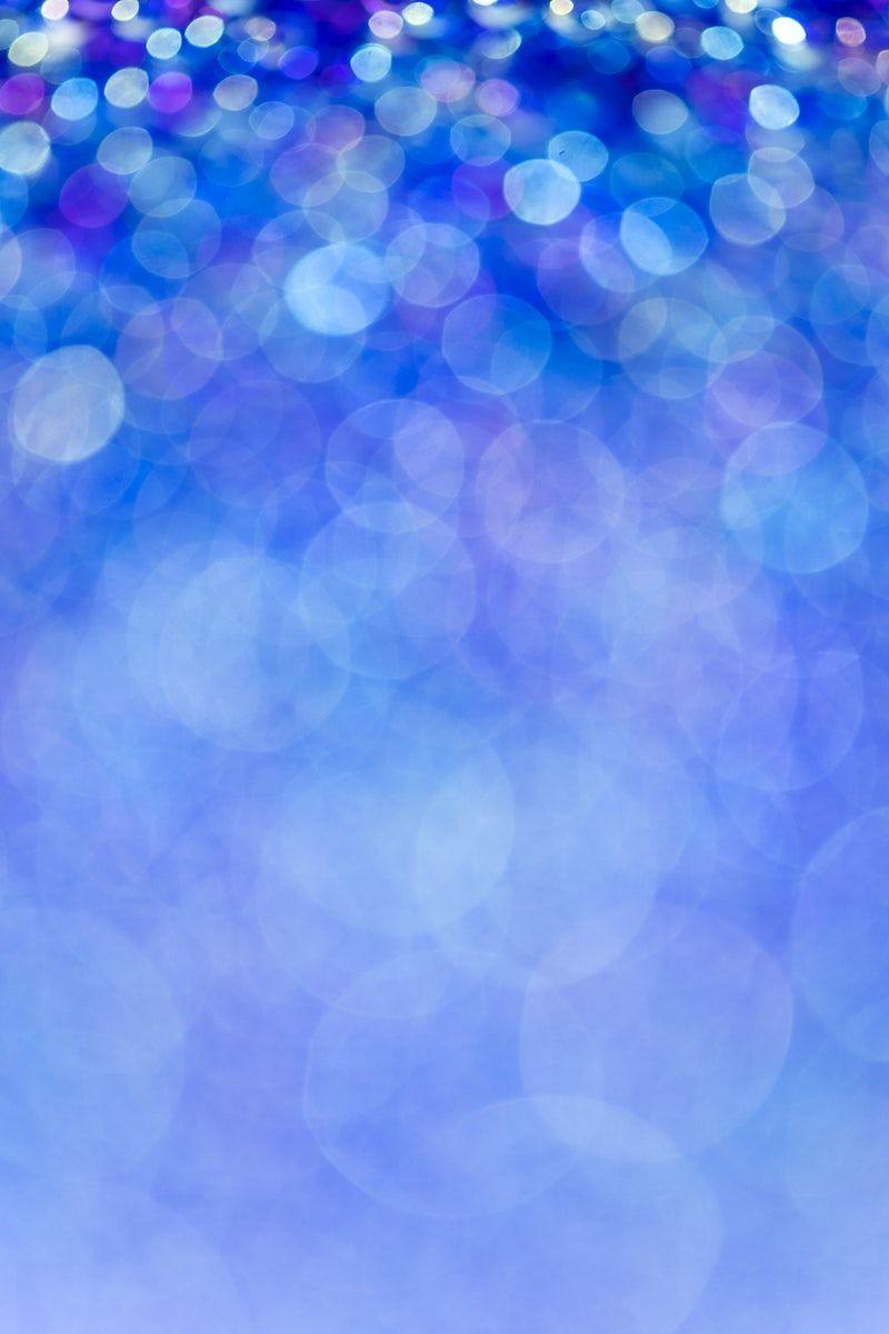 800x1200 Abstract bright blue bokeh background