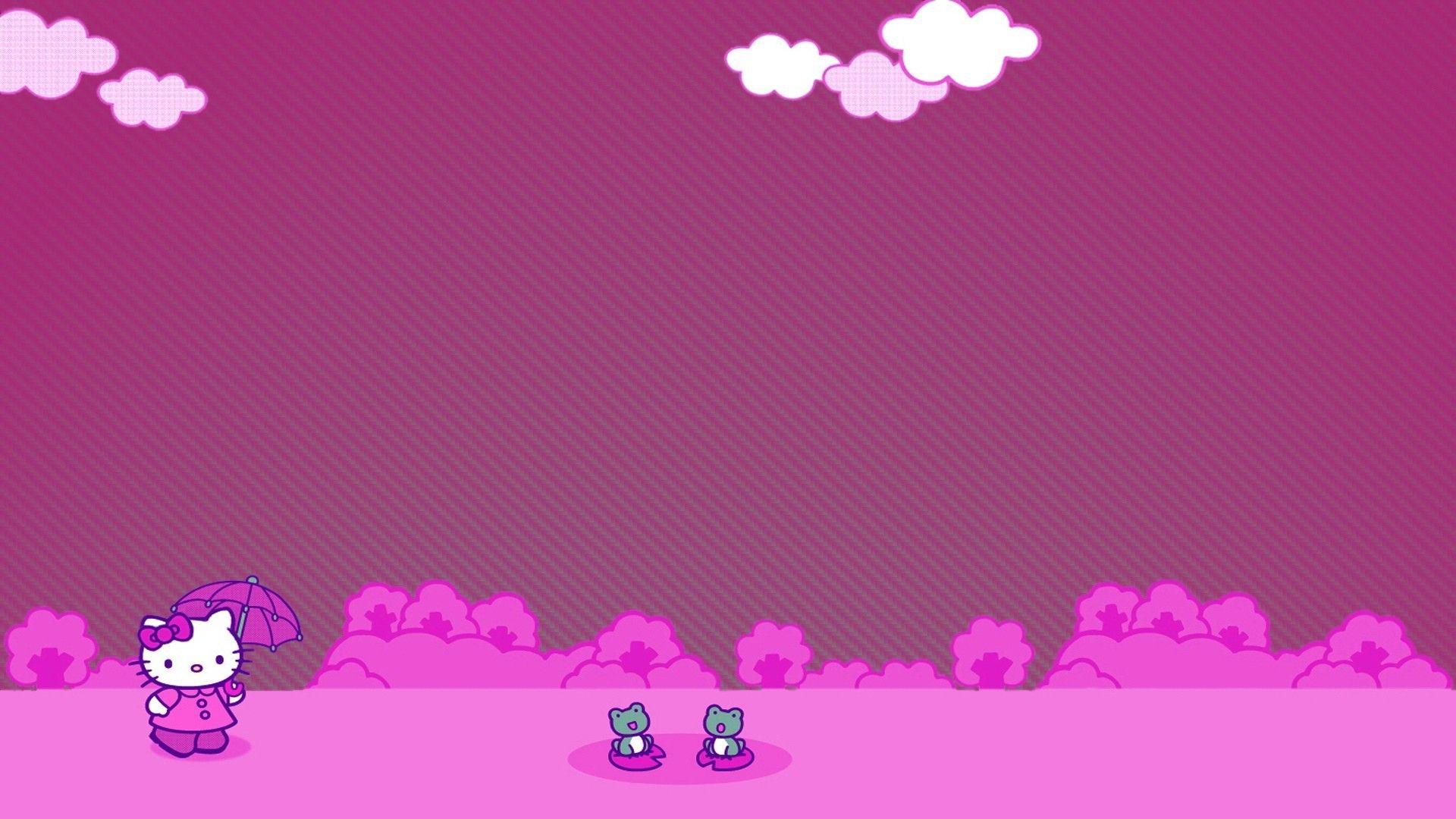 1920x1080 Hello Kitty Background Wallpaper