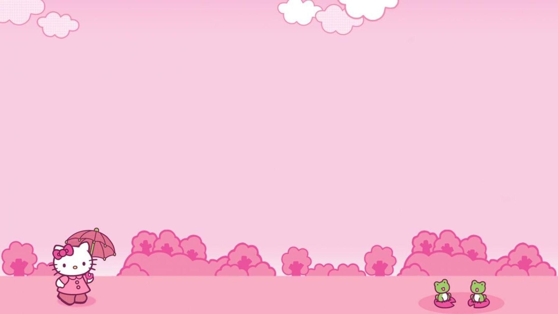 1920x1080 Hello Kitty Aesthetic Wallpaper HD