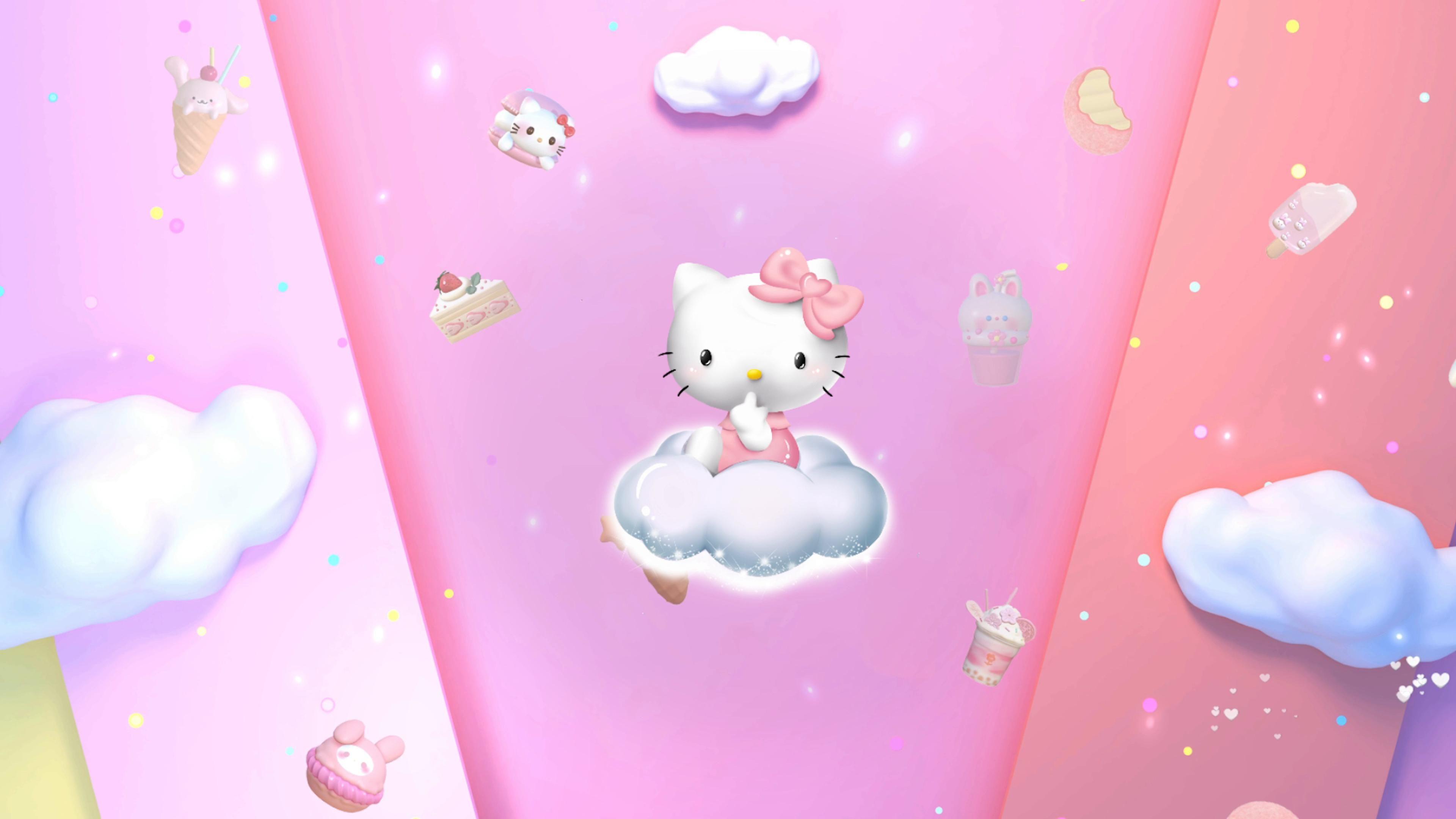 3840x2160 Hello Kitty Live Wallpaper
