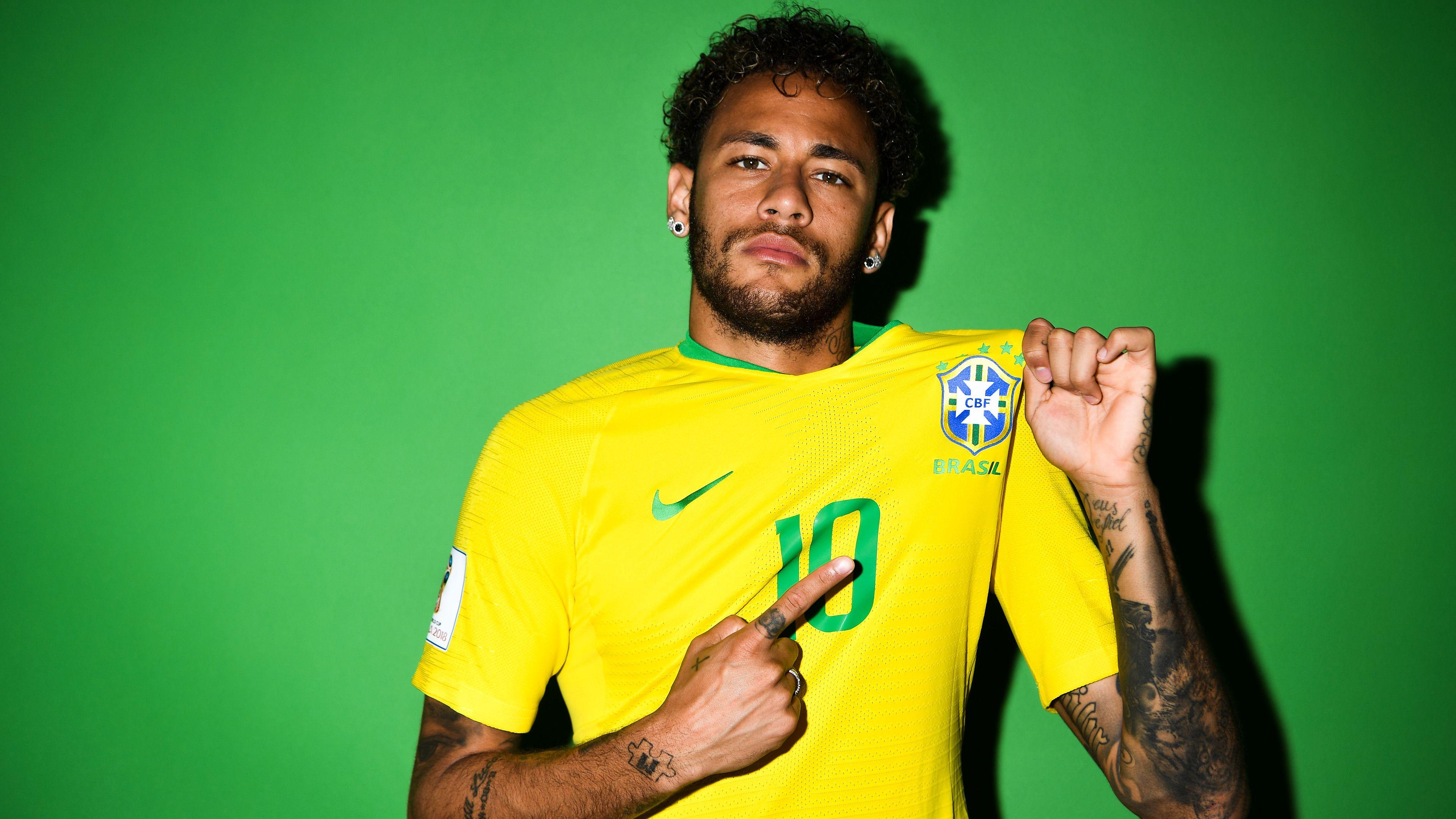 3840x2160 Wallpaper 4k Neymar Jr Brazil Portraits Wallpaper