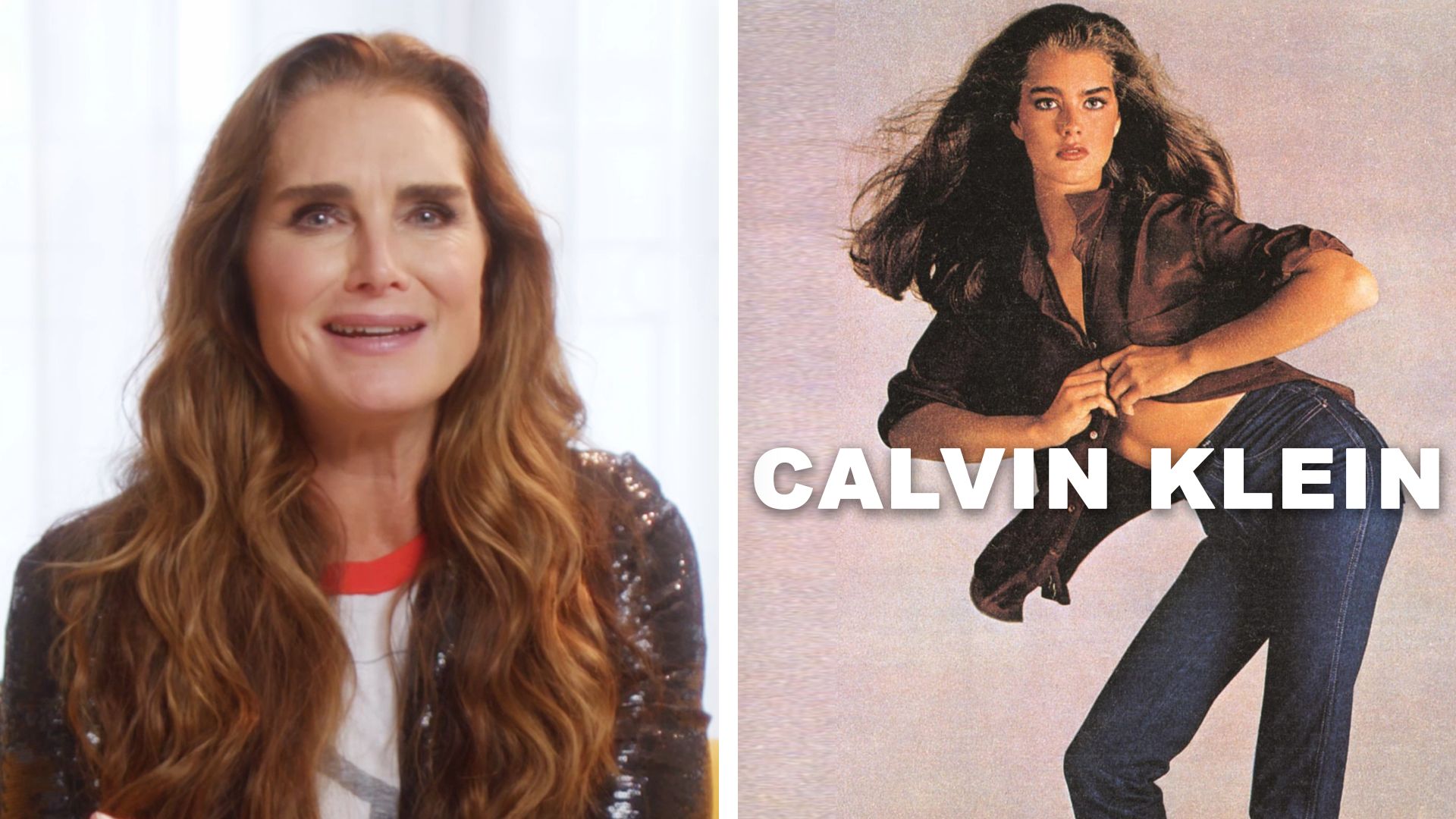 1920x1080 Watch Brooke Shields Tells the Story Behind Her 80's Calvin Klein Jeans Campaign. Behind the Moment