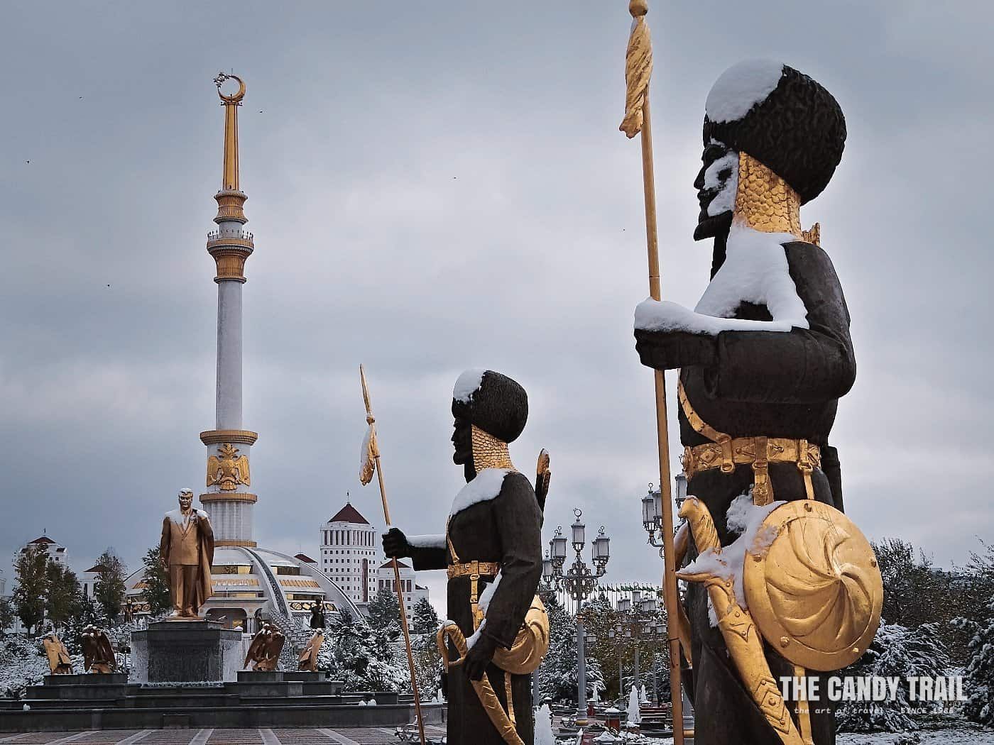 1400x1050 Traveling the capital of Ashgabat, with all the security and surreal architecture, I understand why Turkmenistan is dubbed -. Ashgabat, Central asia, Turkmenistan