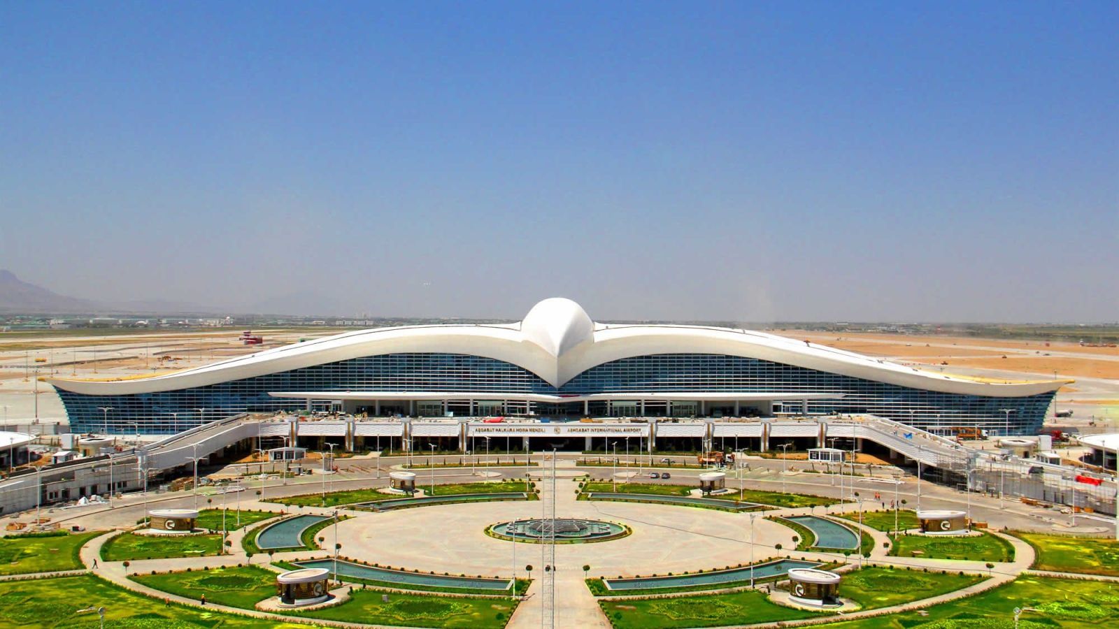 1600x900 Ashgabat International Airport Desktop wallpaper 1600x900