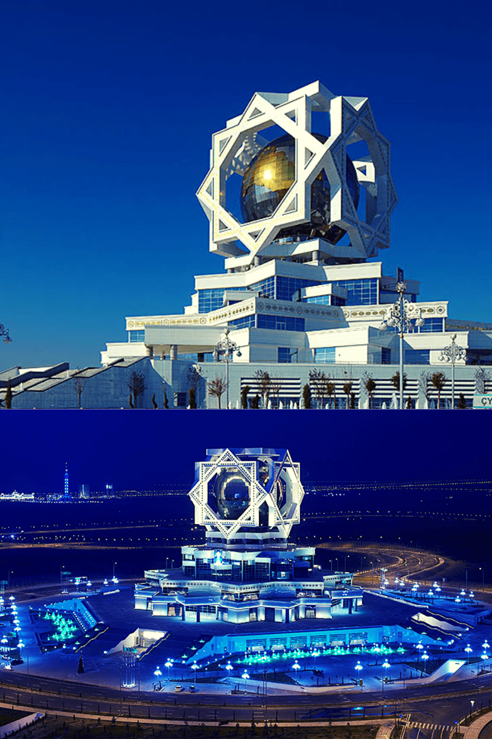 1000x1500 Temple of Happiness, Ashgabat, Turkmenistan. Monumental architecture, Animation background, People of the world