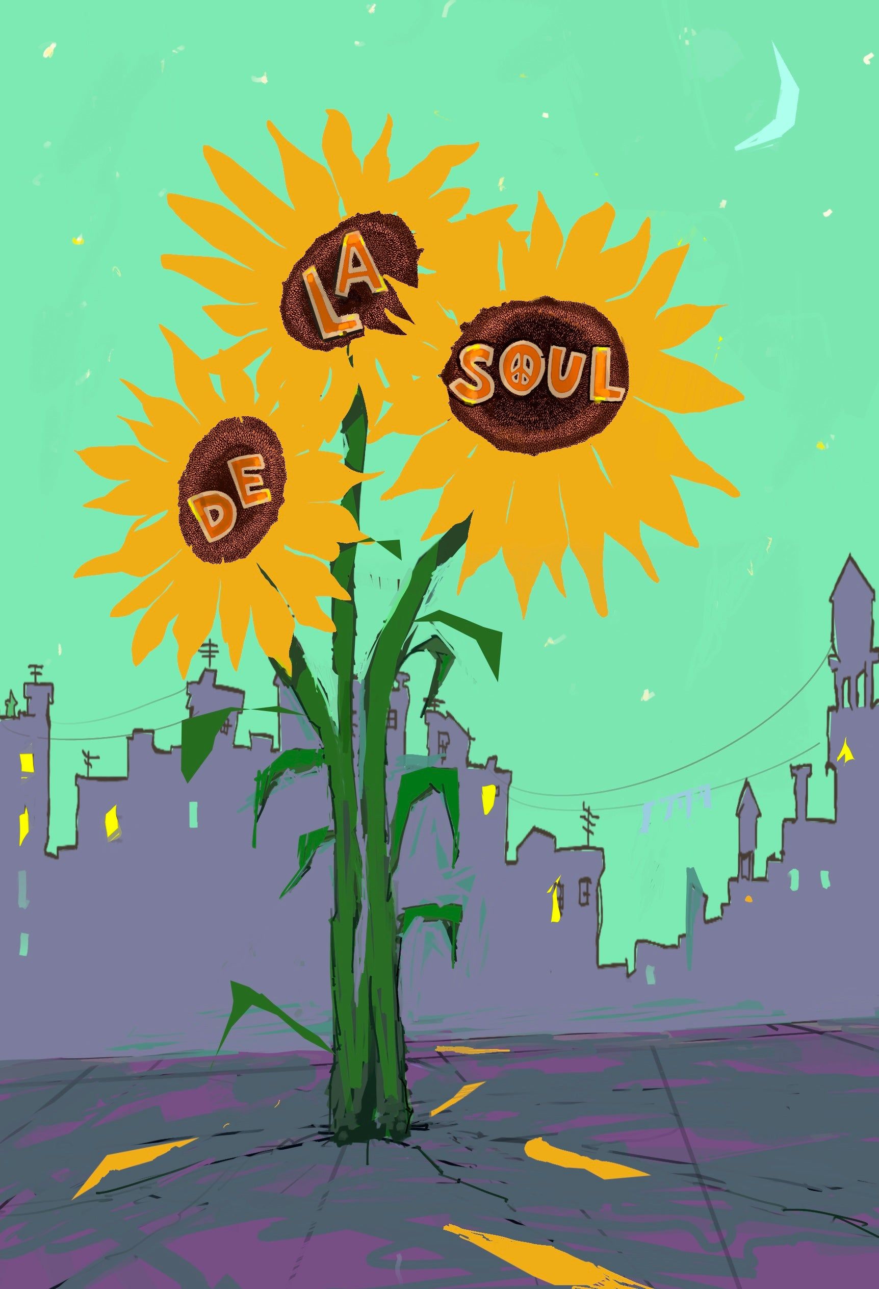 1724x2527 De La Soul Poster. Wall Art Print. Justin BUA Inc