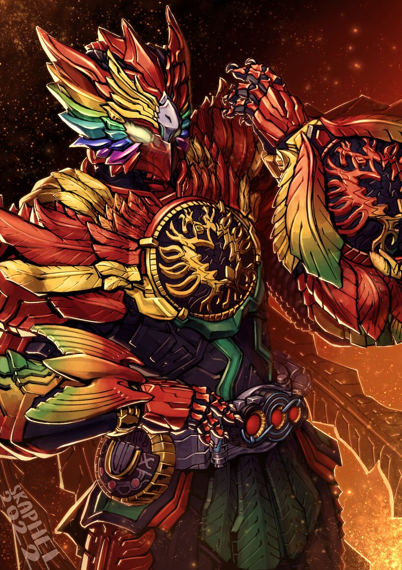 818x1158 Kamen Rider OOO