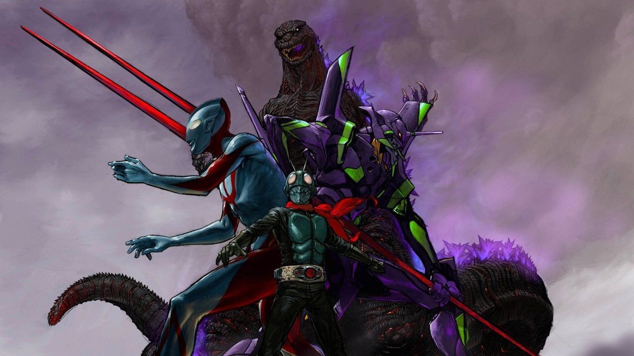1280x720 MCU Style Movie Universe Will Bring Together Godzilla, Evangelion, Ultraman, And Kamen Rider