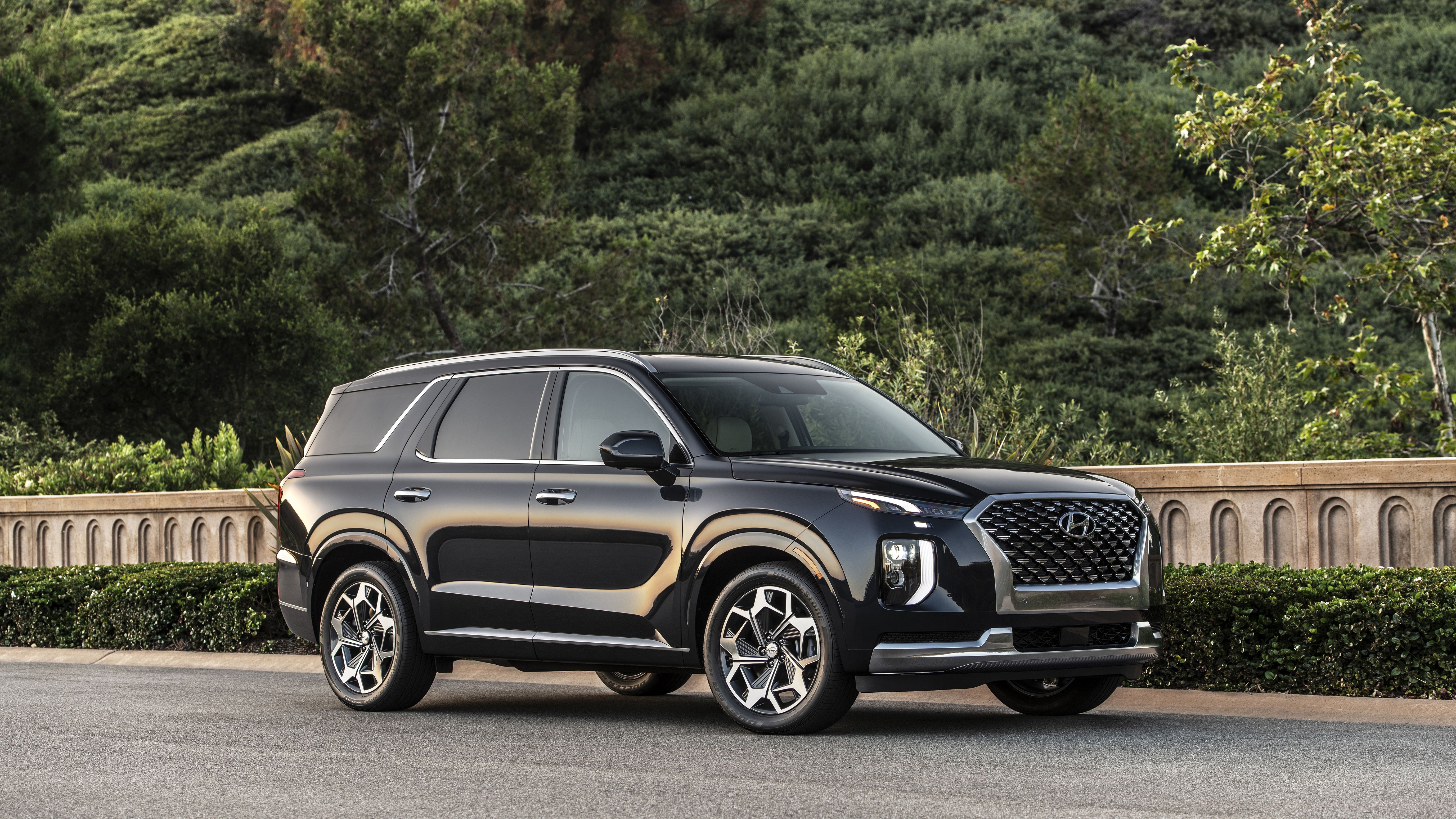 5500x3093 Download SUV Black Car Car Hyundai Vehicle Hyundai Palisade 4k Ultra HD Wallpaper