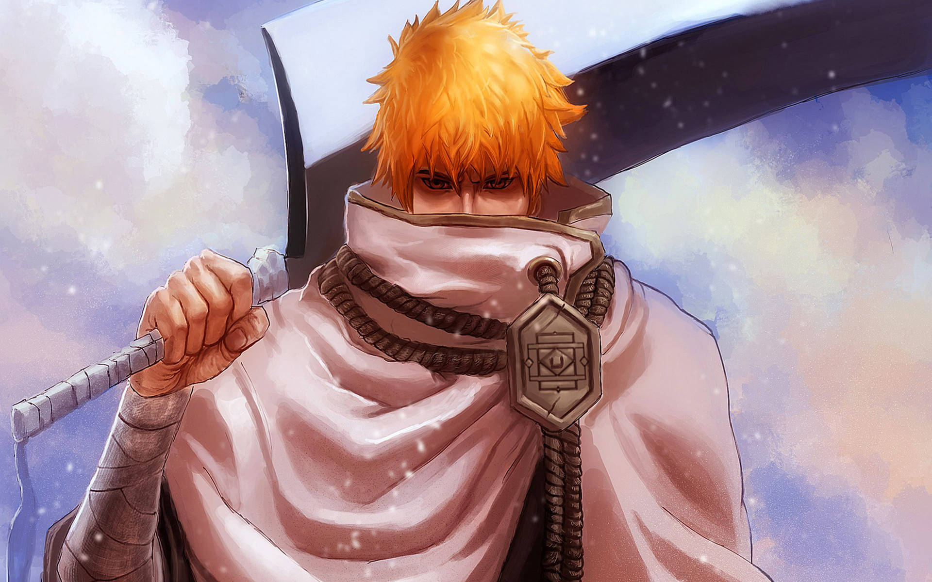 1920x1200 Download Ichigo True Bankai Cape Wallpaper
