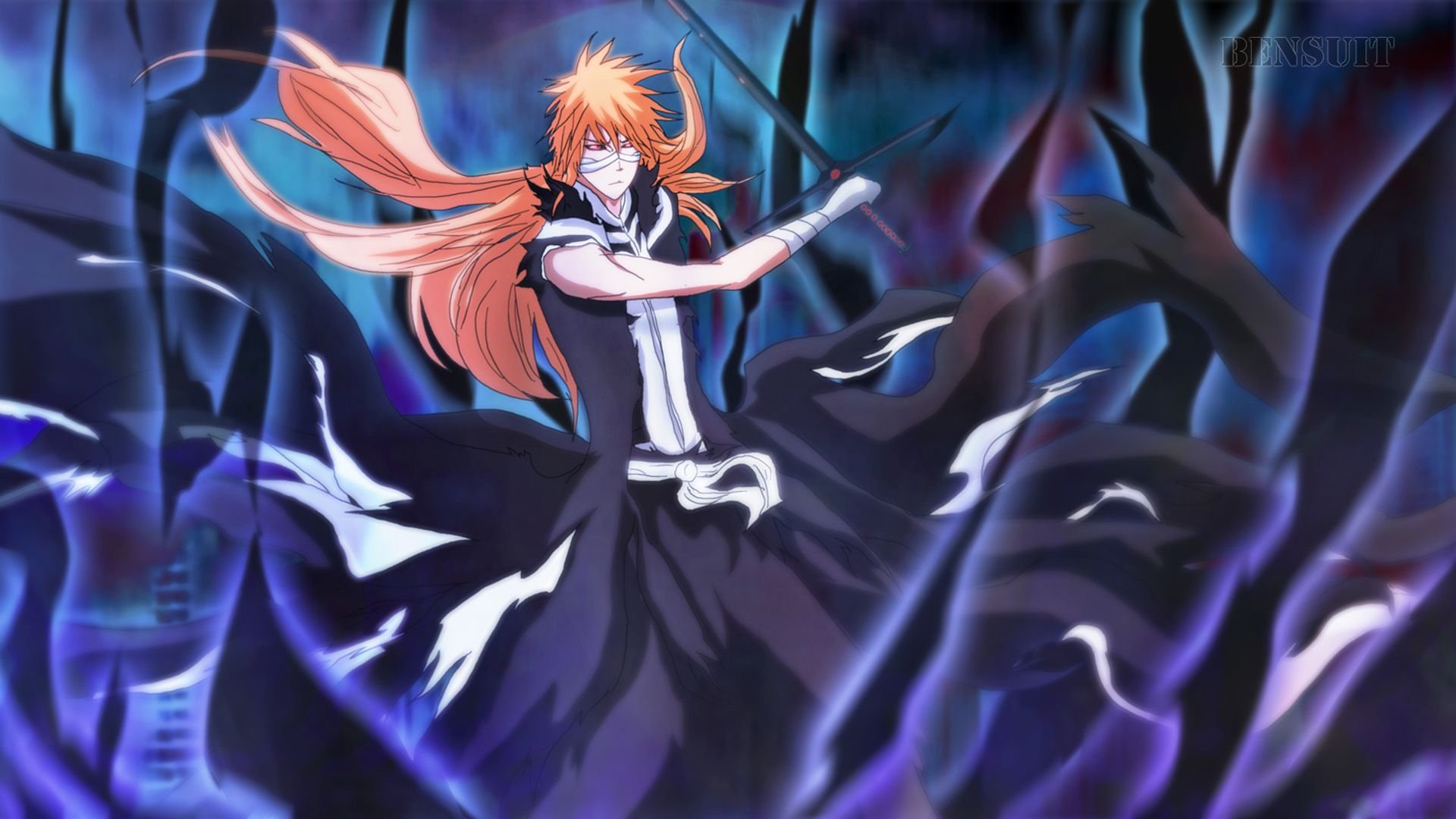 1920x1080 Free download kurosaki ichigo bankai bleach anime HD wallpaper 1920x1080 1080p full [1920x1080] for your Desktop, Mobile & Tablet. Explore Wallpaper Bleach Bankai. Bleach Background, Ichigo Bankai Wallpaper, HD Bleach Wallpaper