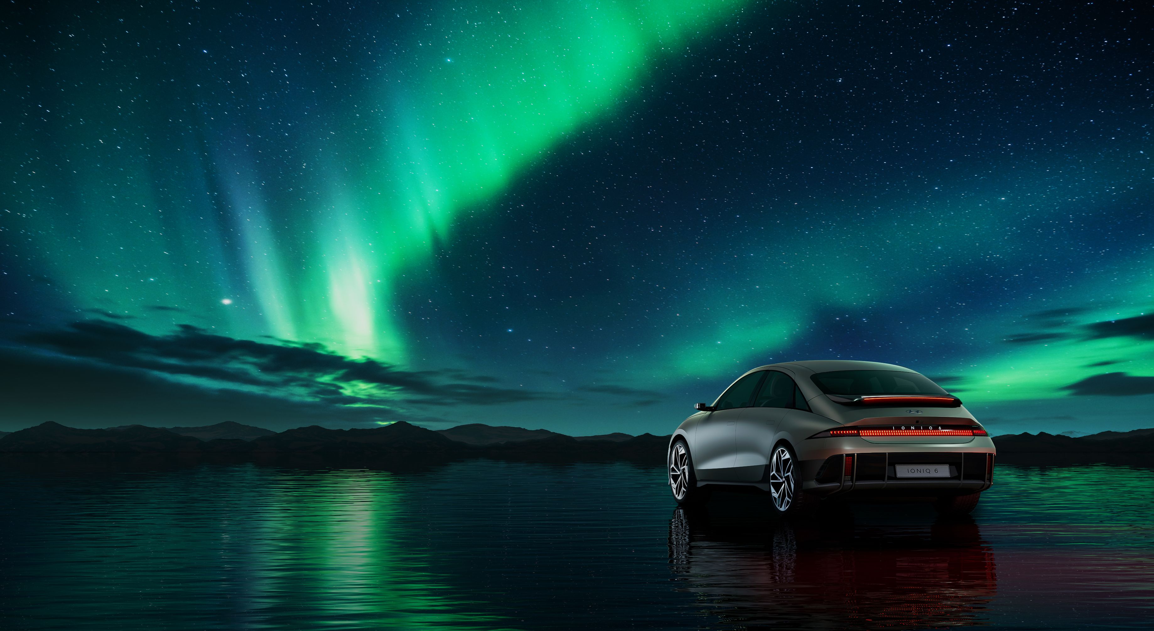 3676x2011 Hyundai IONIQ 6 HD Wallpaper