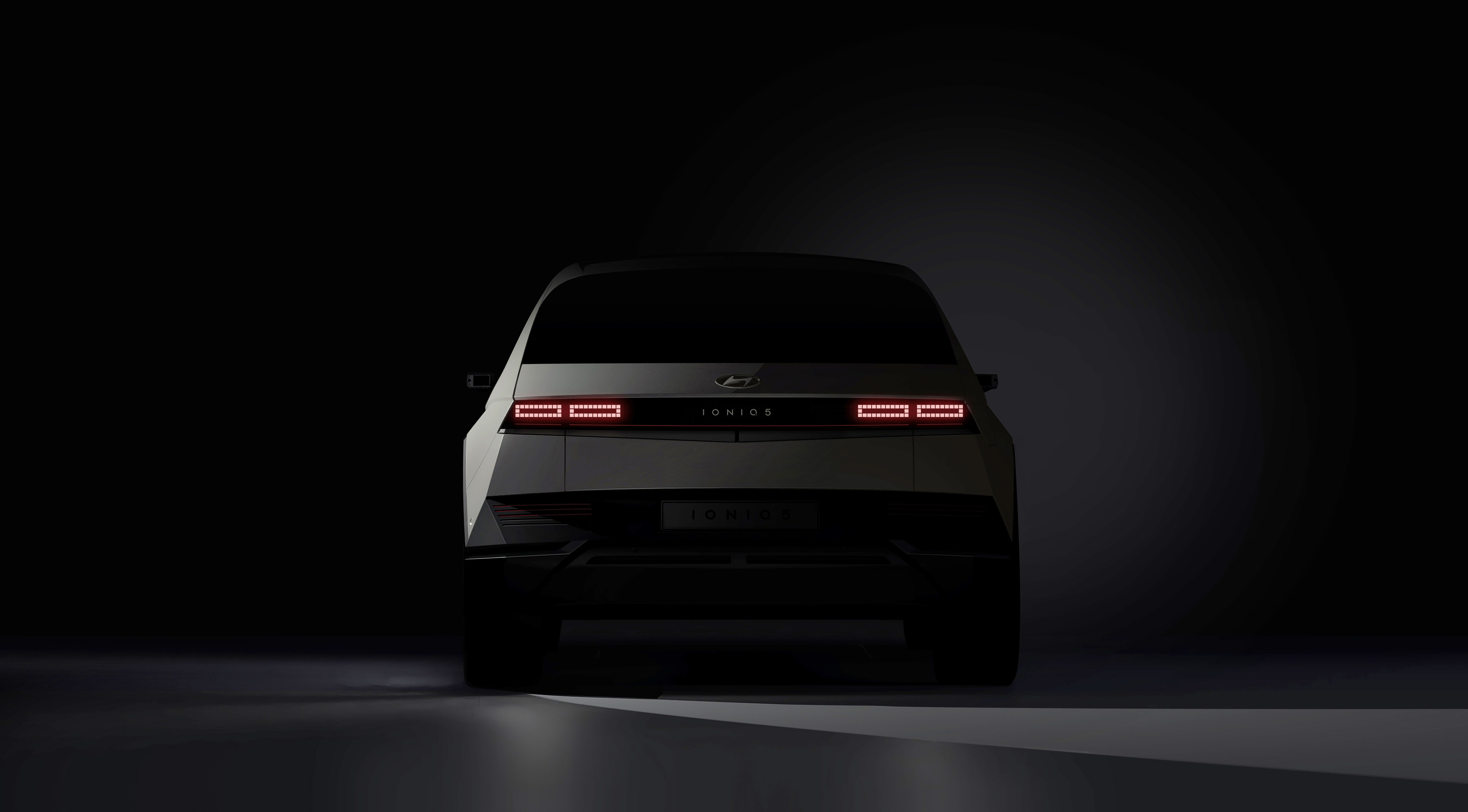 8534x4722 Hyundai Ioniq 5 Production EV Previewed before February Reveal