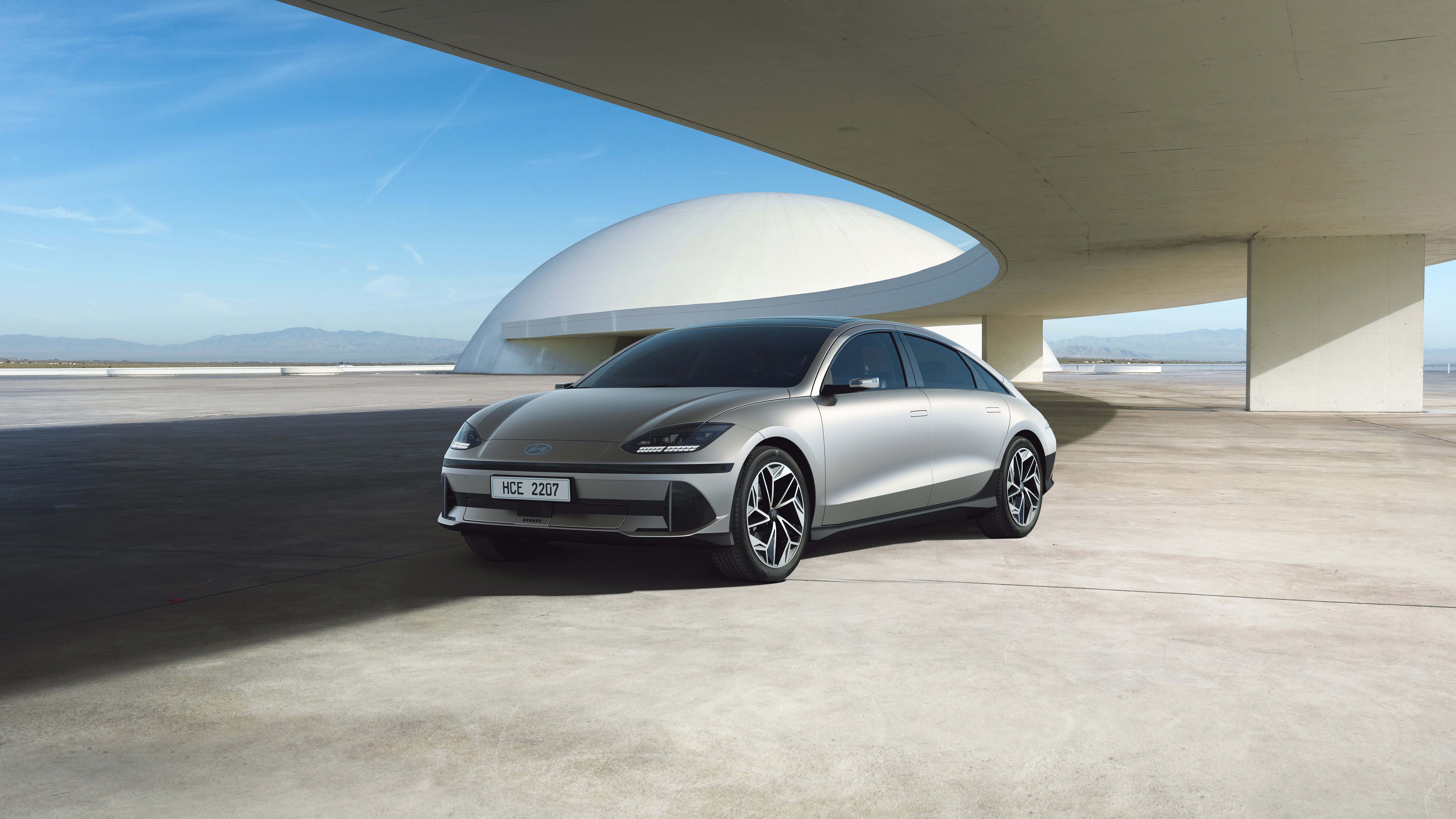 7680x4320 Hyundai IONIQ 6 2022 4K 8K Wallpaper Car Wallpaper