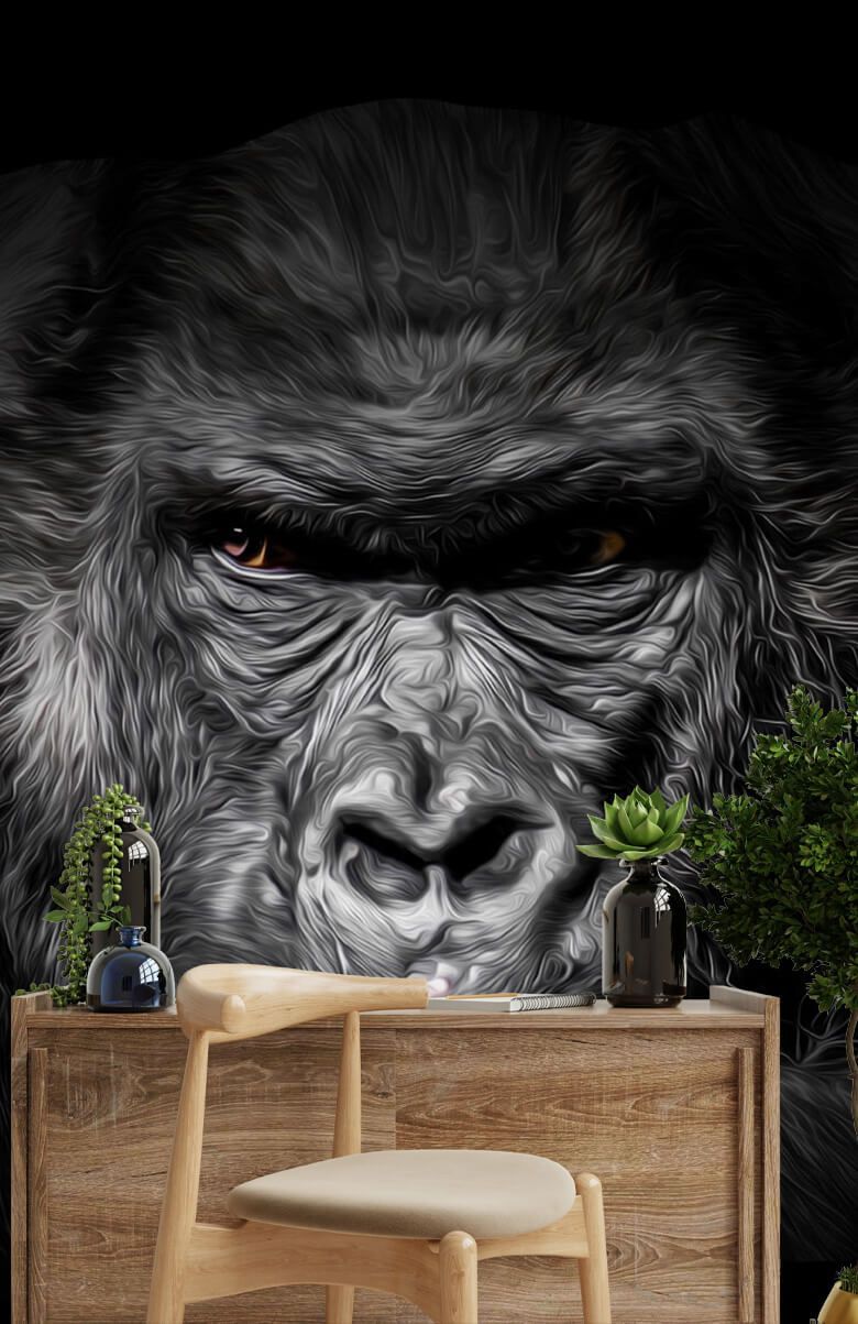 780x1203 Drawn Gorilla