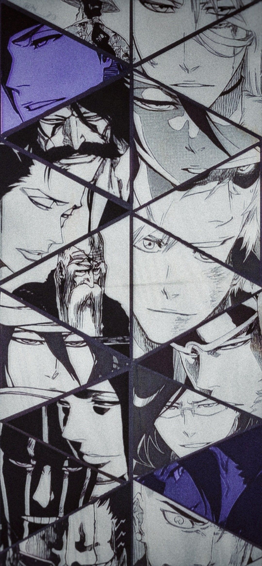 1080x2334 Bleach TYBW Characters Wallpaper. Аниме блич, Блич, Японские иллюстрации