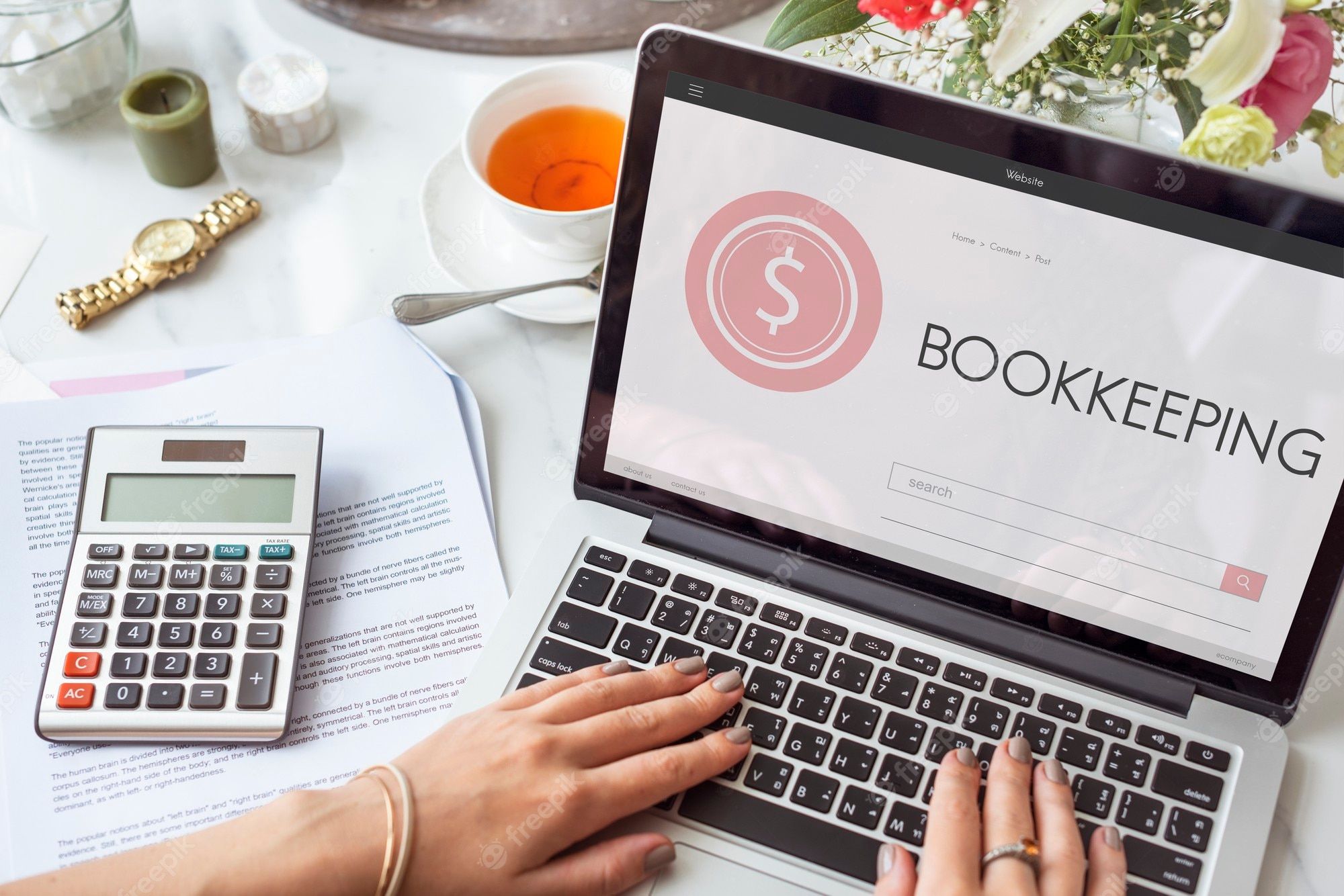 2000x1334 Business Bookkeeping Image