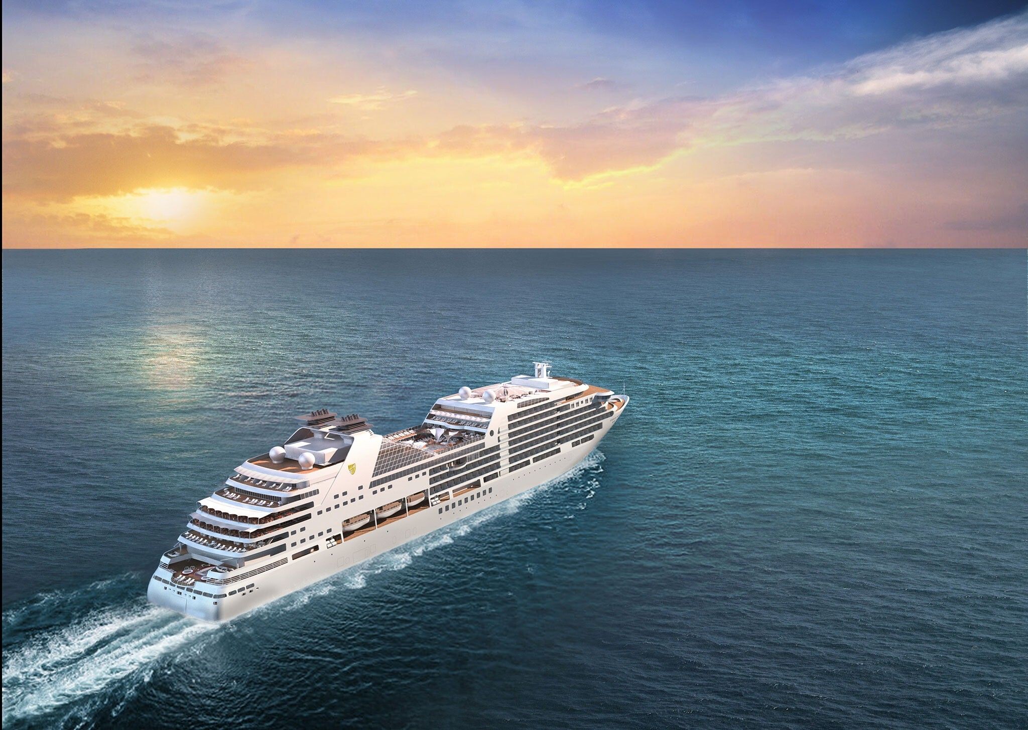 2048x1454 Big Ship in Sea HD Wallpaper