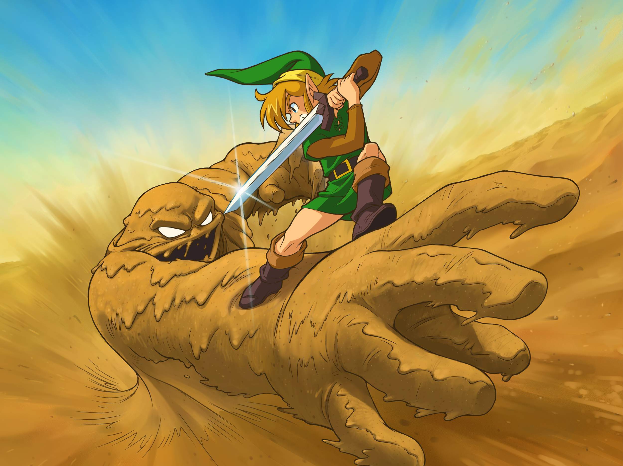 Link and Zelda Wallpapers - Top Free Link and Zelda Backgrounds -  WallpaperAccess