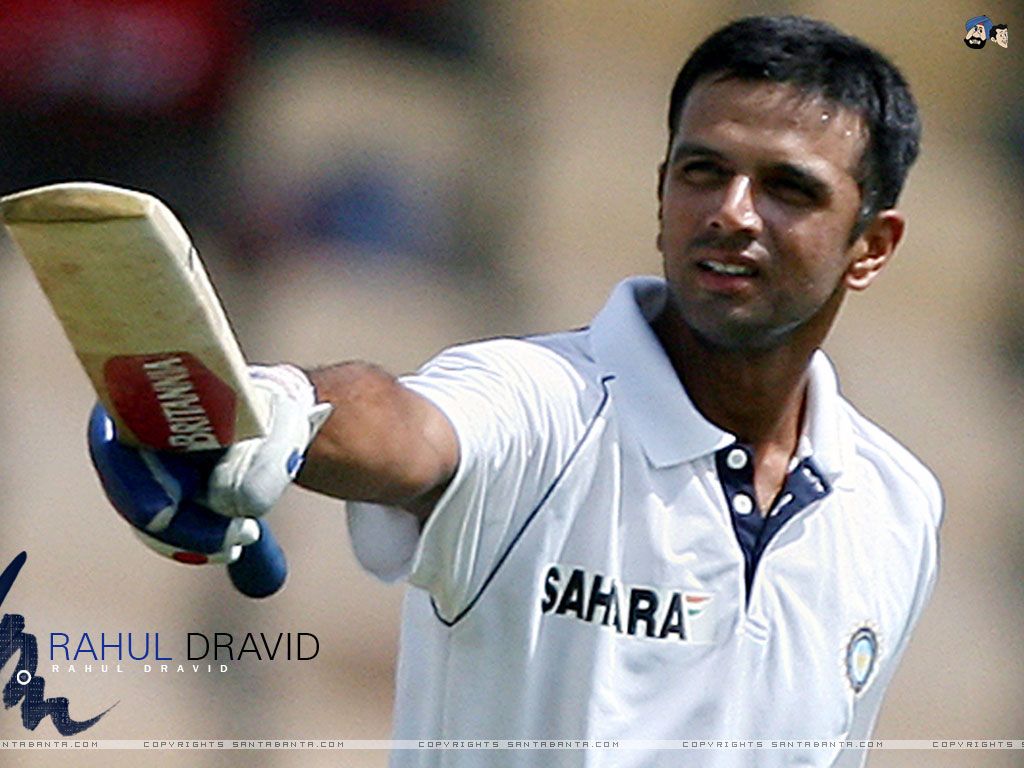 1024x768 Rahul Dravid Wallpaper