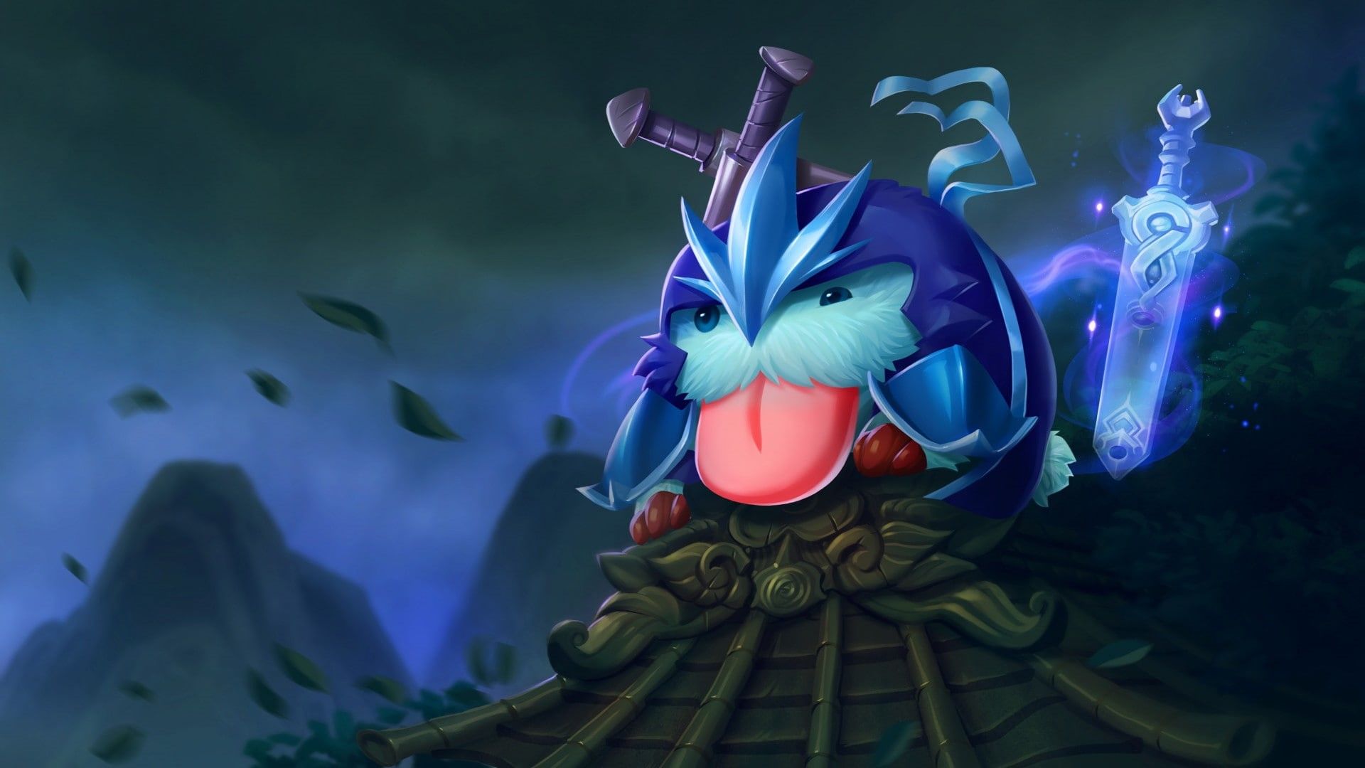 1920x1080 Wallpaper / Poro, League of Legends, Shen (League of Legends), 1080P free download