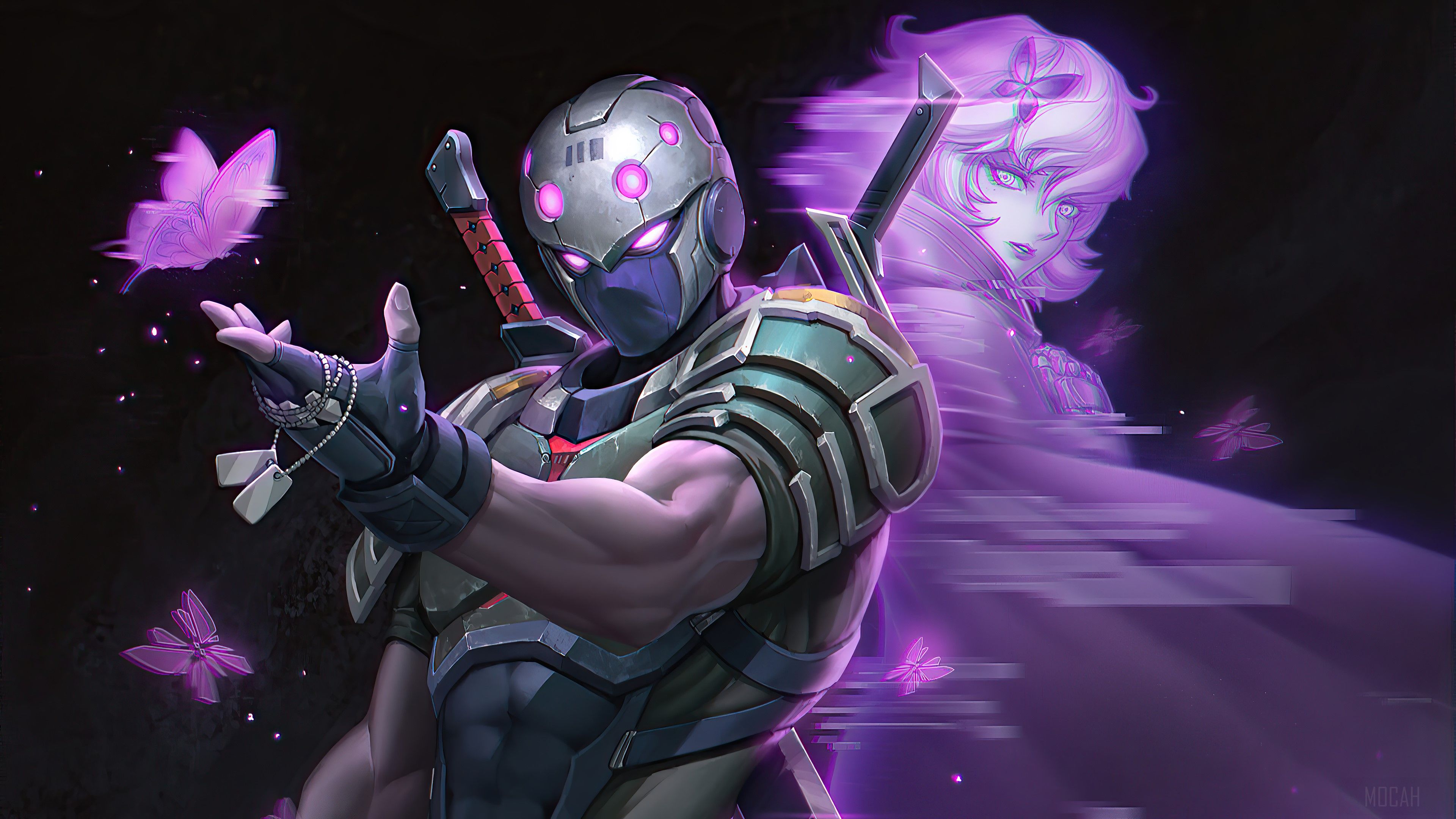 3840x2160 Shen, PsyOps, LoL, League of Legends, Video Game, Art 4k Gallery HD Wallpaper