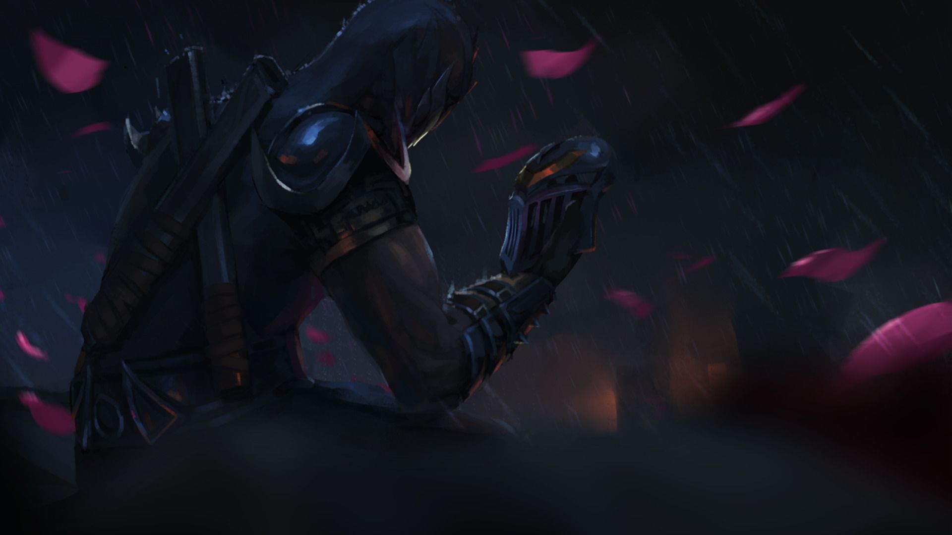 1920x1080 1920x1080 league of legends shen league of legends zed league of legends mask rose wallpaper JPG 188 kB