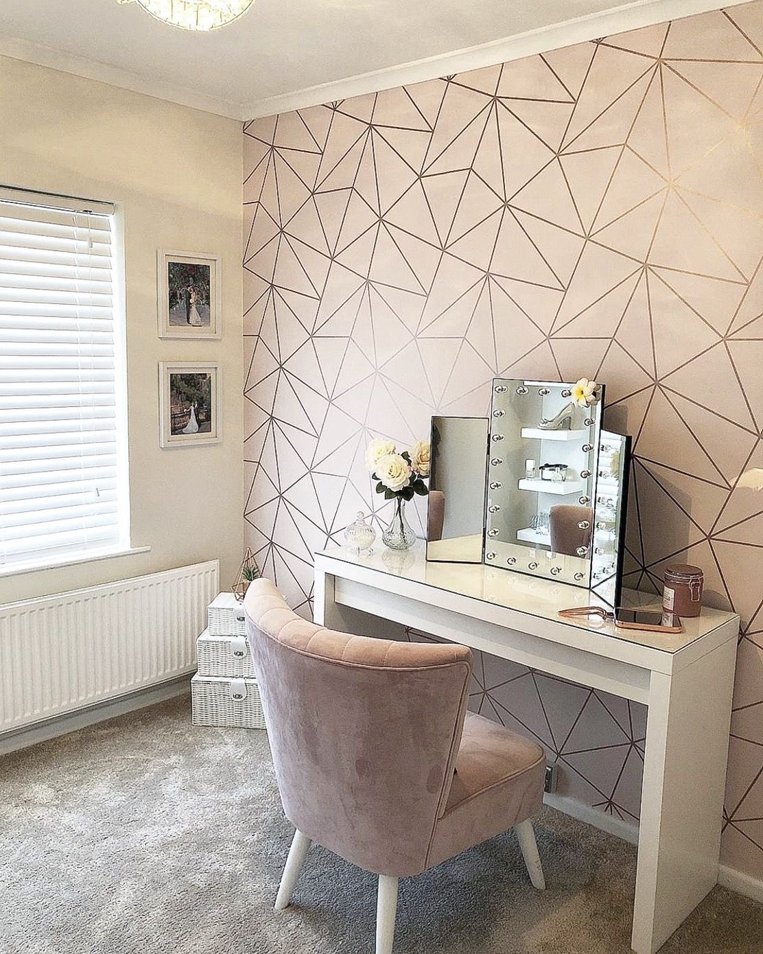 1112x1390 Start the Year Afresh With a Dreamy new Dressing Room Wallpaper Files. Dressing room decor, Dressing room design, Room decor