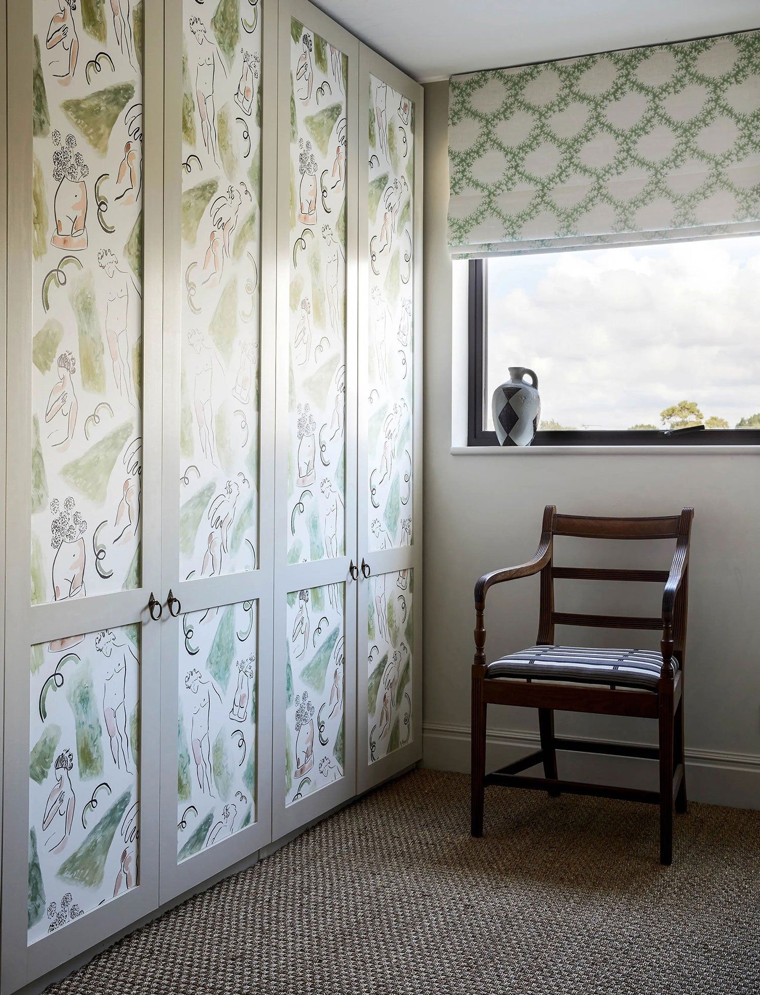 1500x1963 Dressing and Undressing Wallpaper by artist Kate Hawkins