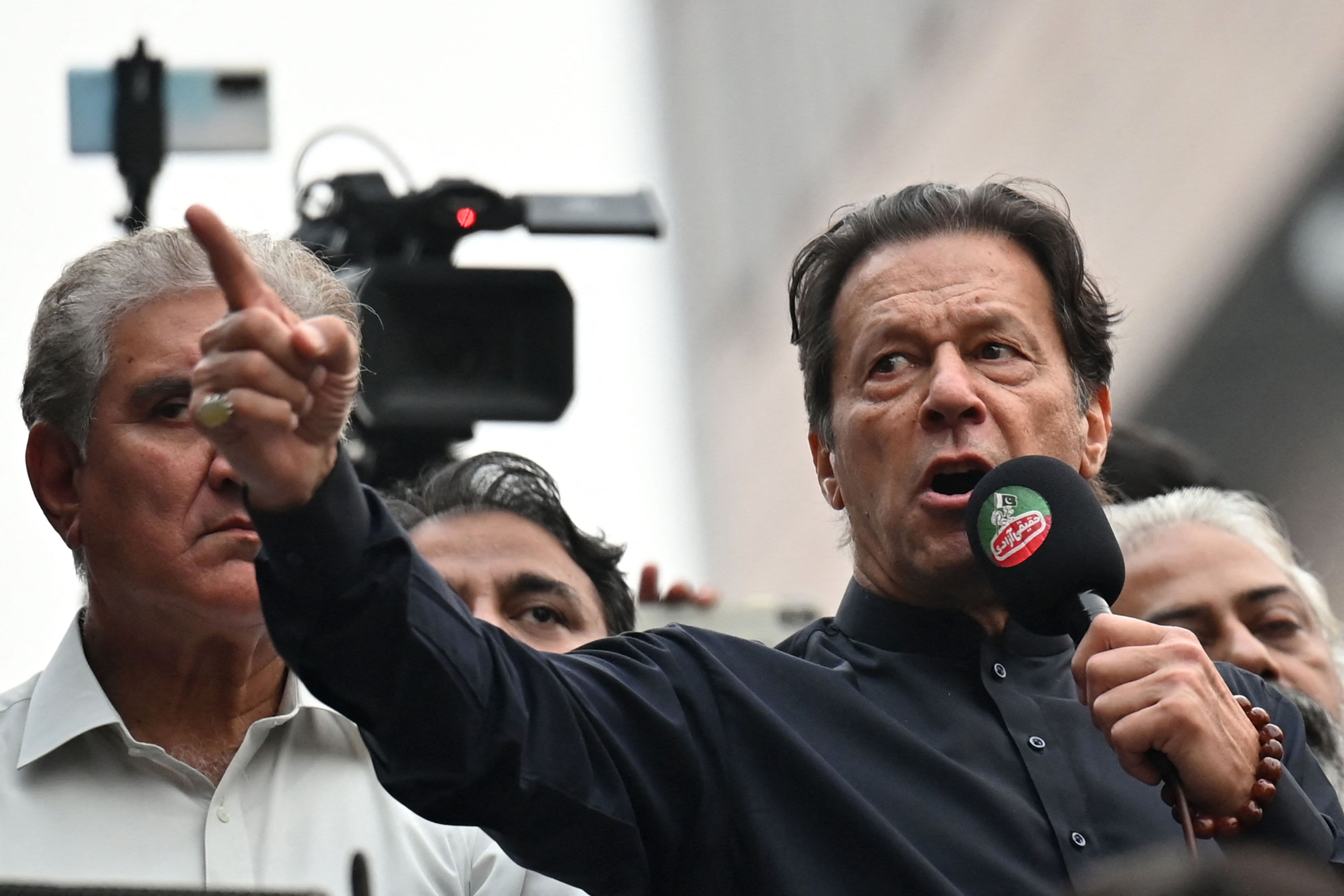 4636x3090 Former Pakistan PM Imran Khan shot and wounded at protest march